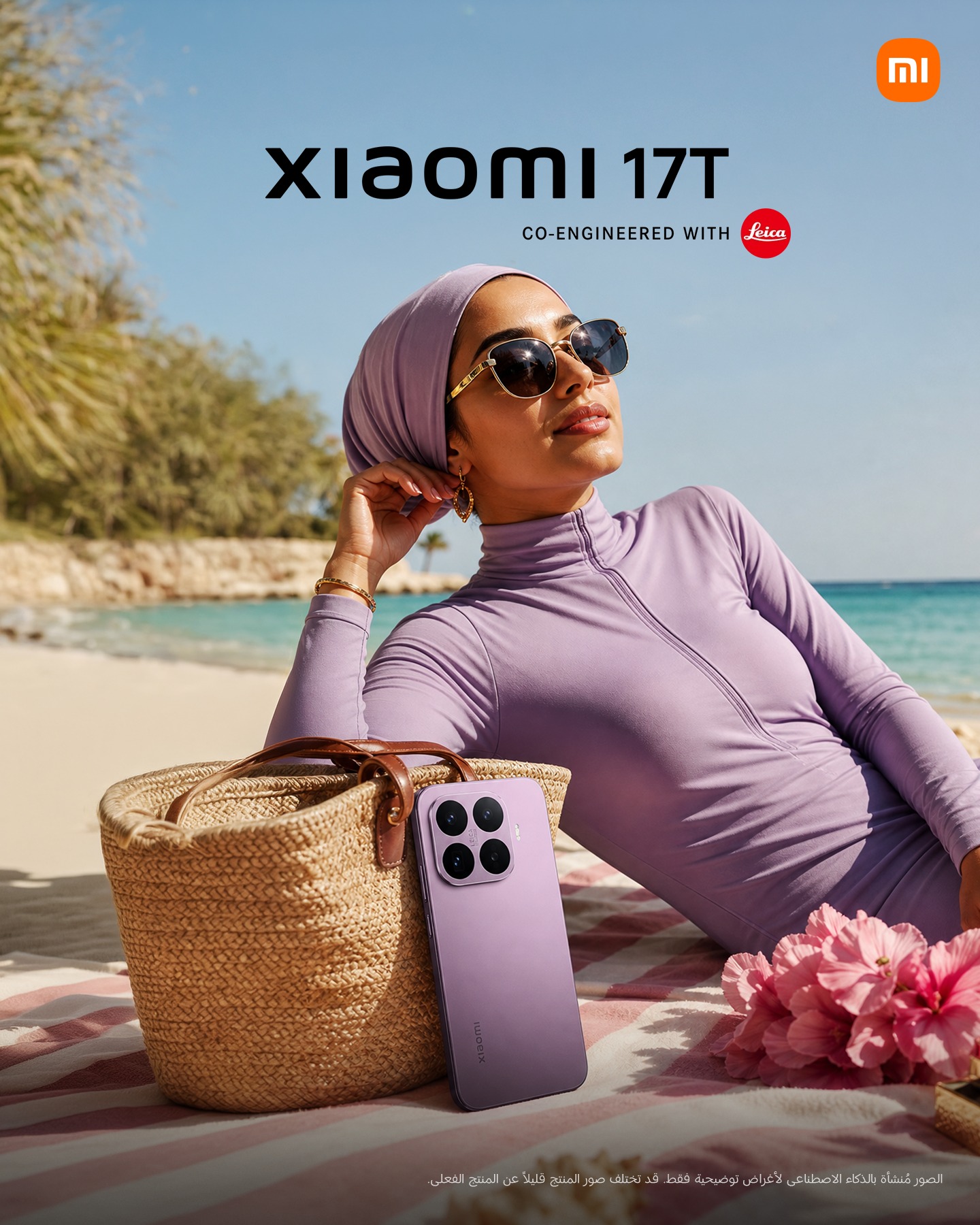 Xiaomi Morocco Facebook ad: الصيف، البحر، والأناقة مع Xiaomi 17T الجديد!
