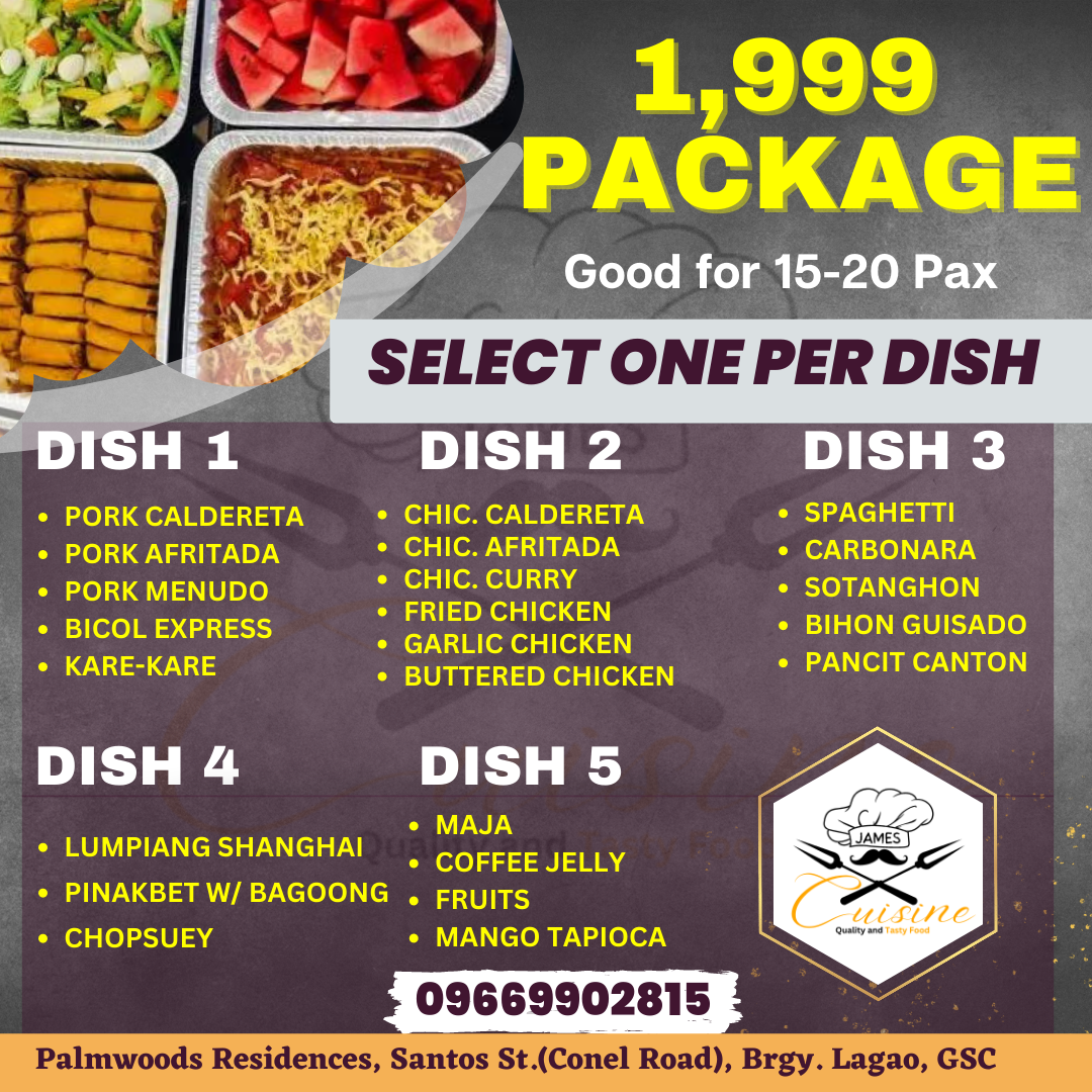 James Cuisine Facebook ad