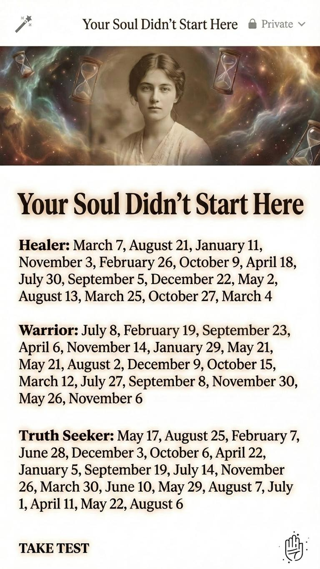 Ethan the Regressologist Facebook ad