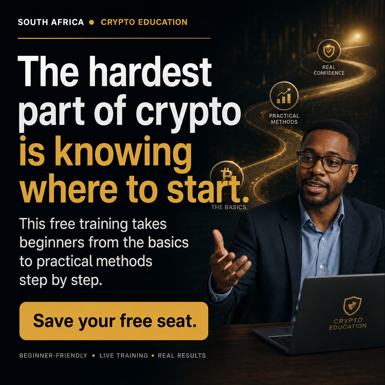 Moneyfestworld Facebook ad: Счетчик мест, Огненная версия