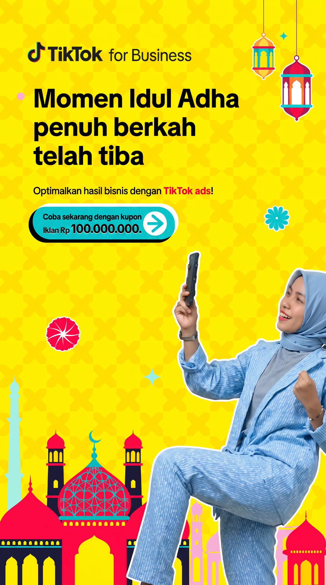 TikTok For Business Facebook ad