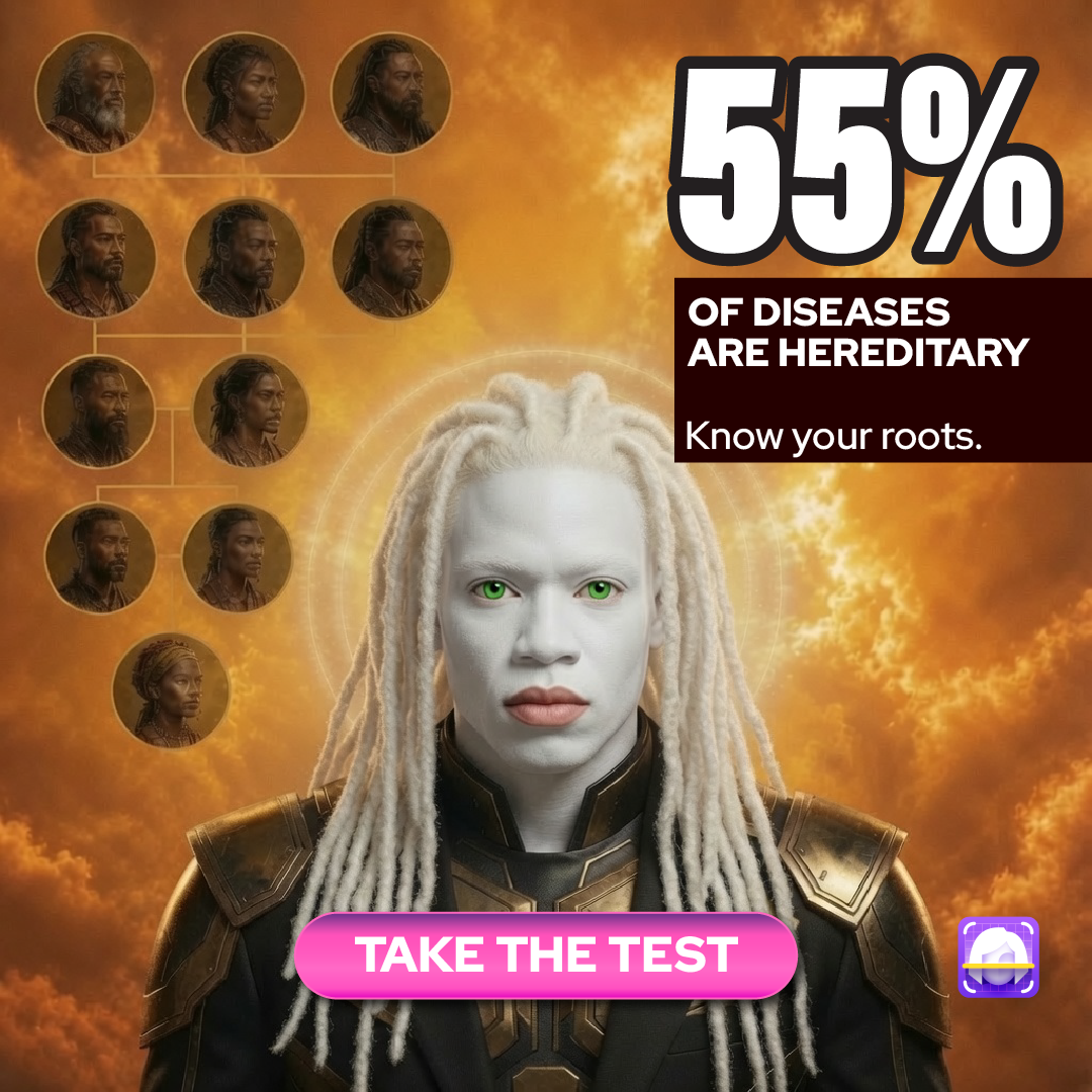 Hidden in Your DNA Facebook ad