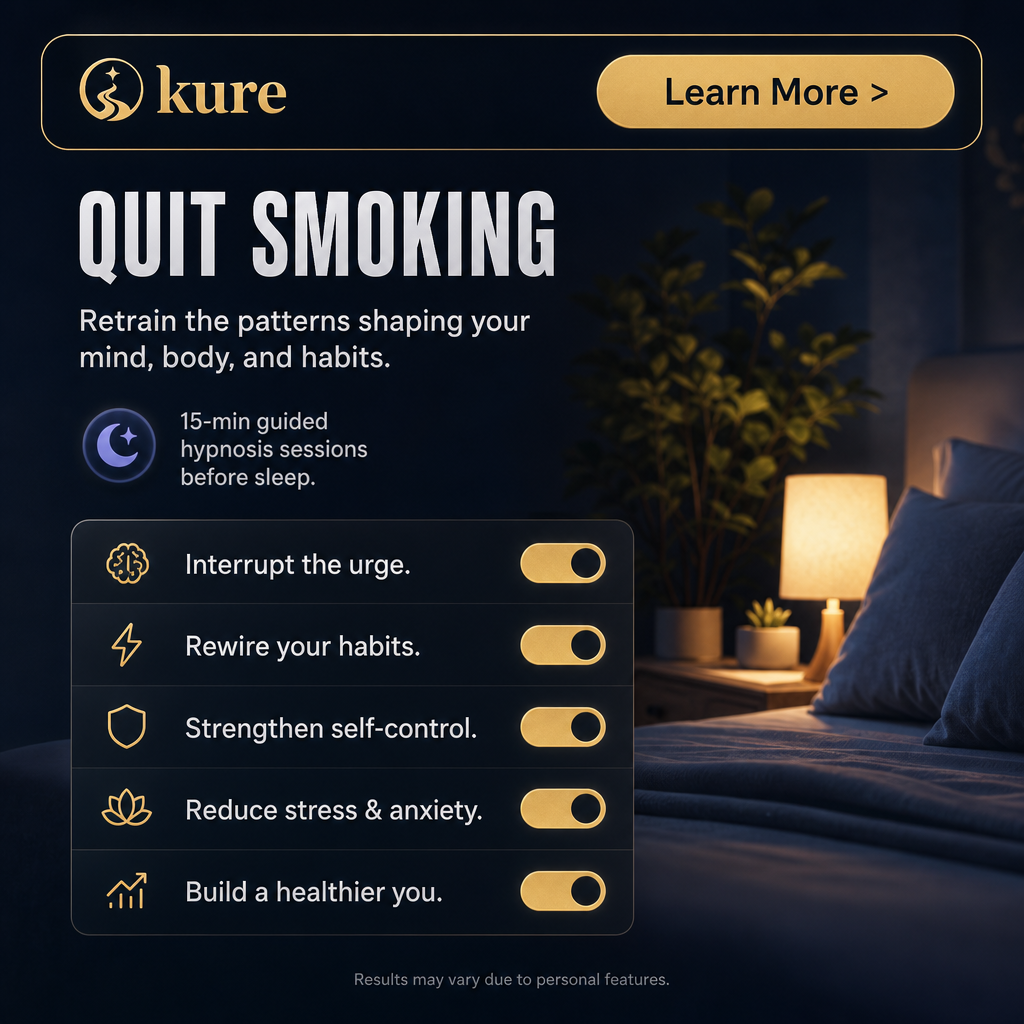 Hypnosis to Stop Smoking Facebook ad