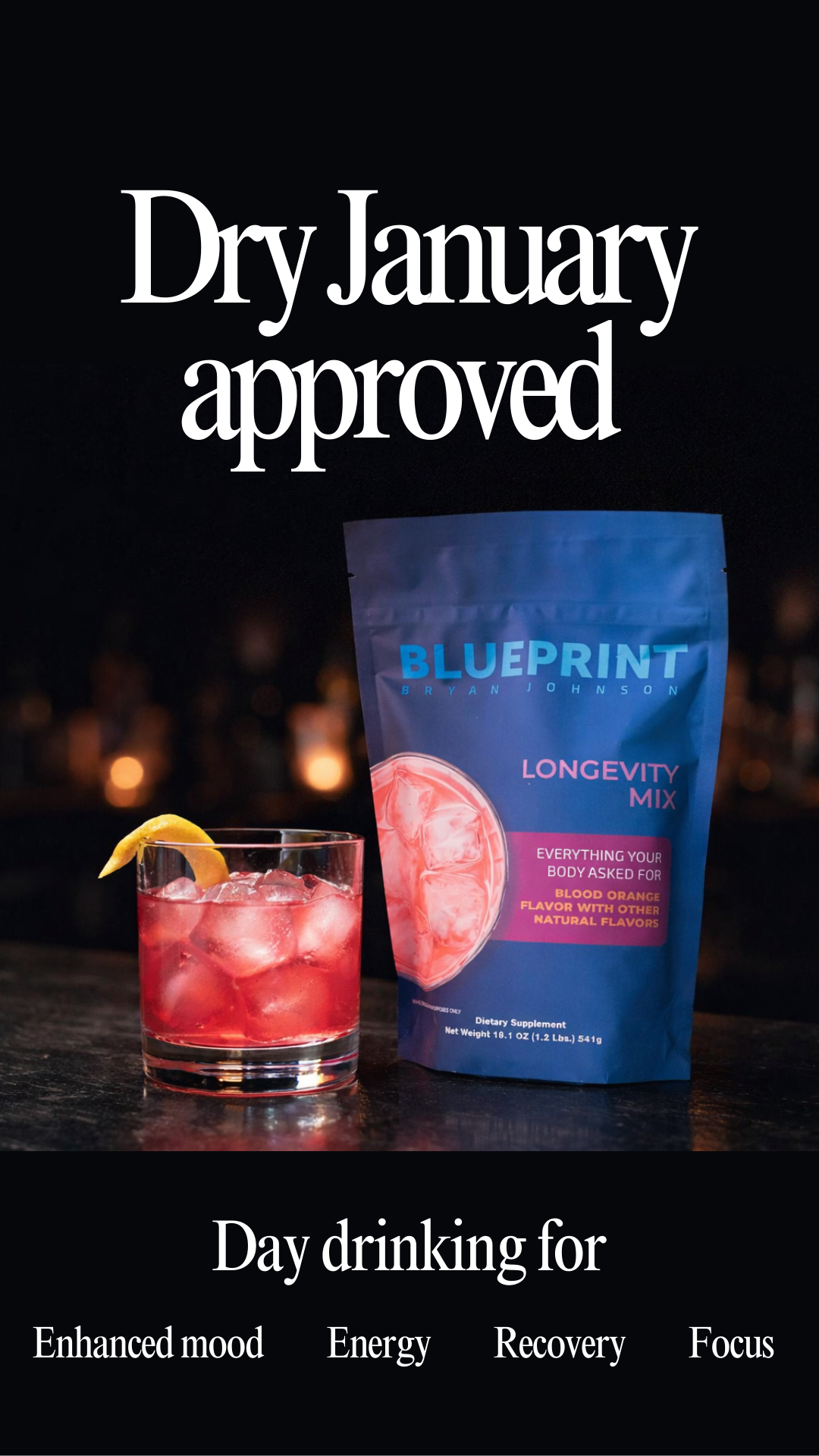 Blueprint Longevity Facebook ad