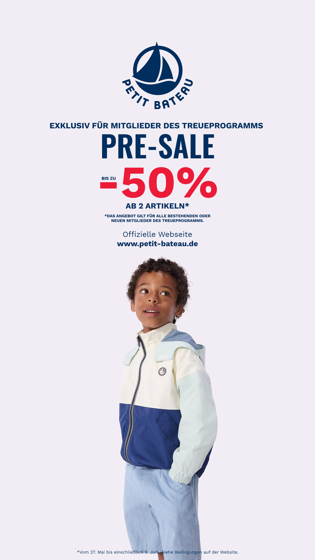Petit Bateau Facebook ad