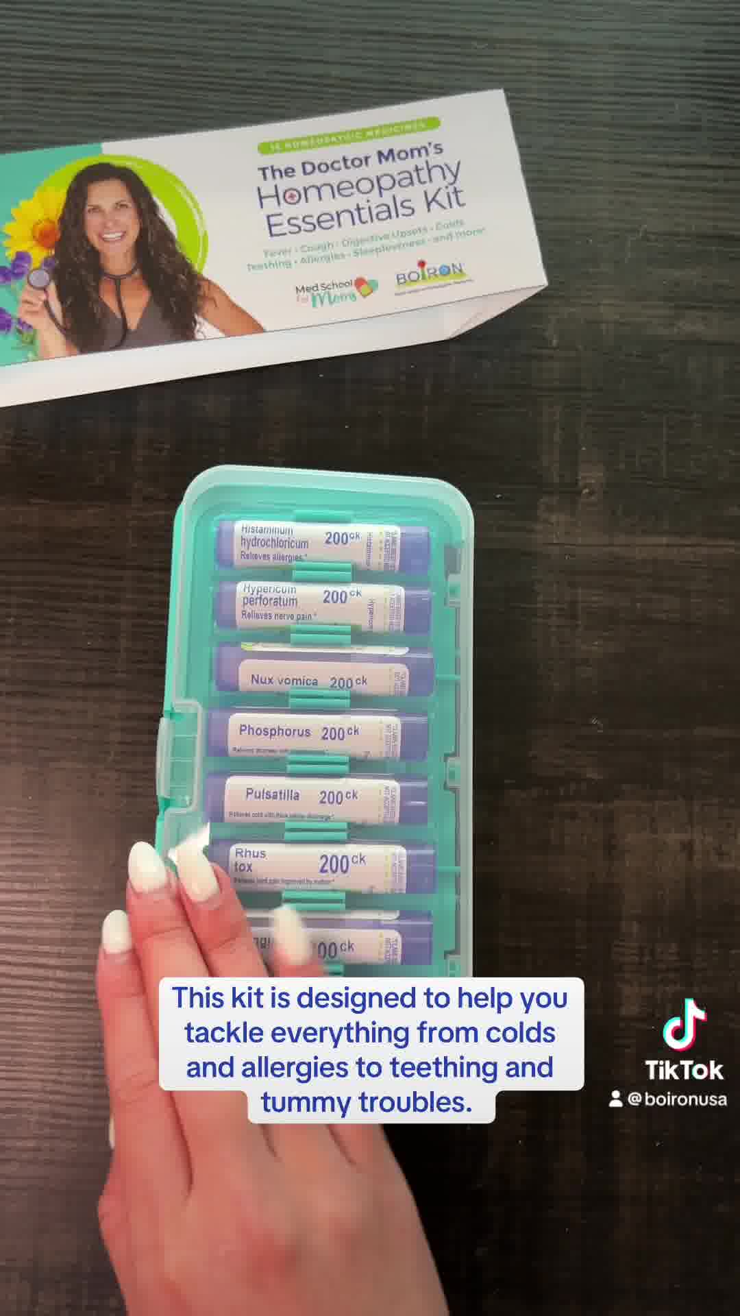 BOIRON USA Facebook ad: Be Prepared for Anything with the Doctor Mom Kit