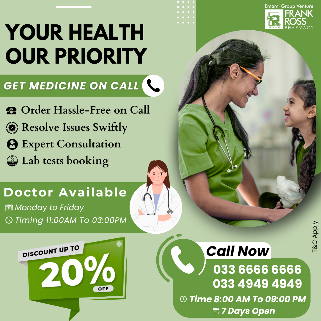 Frank Ross Pharmacy Facebook ad