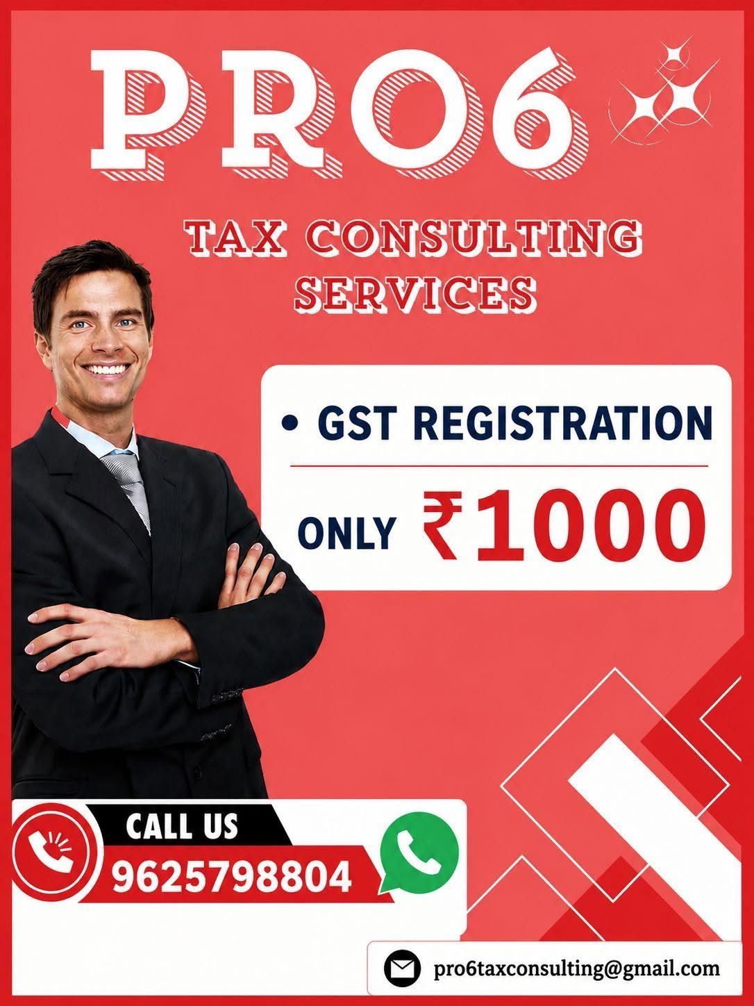 Pro Biz Facebook ad: Gst Registration 24 hours