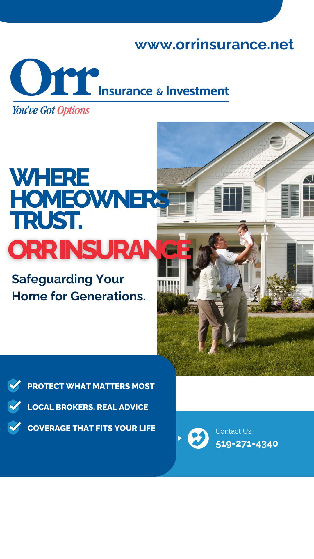 Orr Insurance & Investment Facebook ad