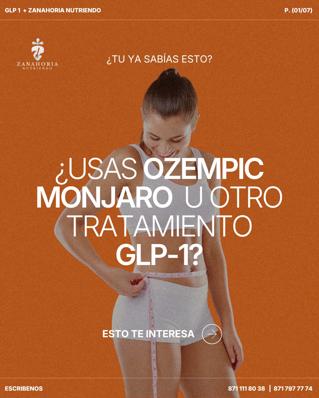 Zanahoria Nutriendo Facebook ad: ¿Estás usando Ozempic, Mounjaro u otro tratamiento GLP-1…
