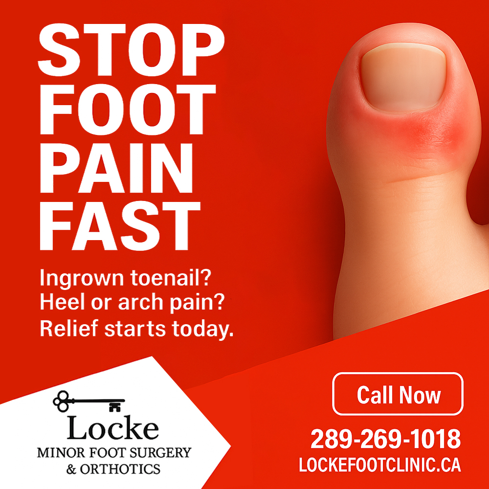 Locke Minor Foot Surgery & Orthotics Facebook ad