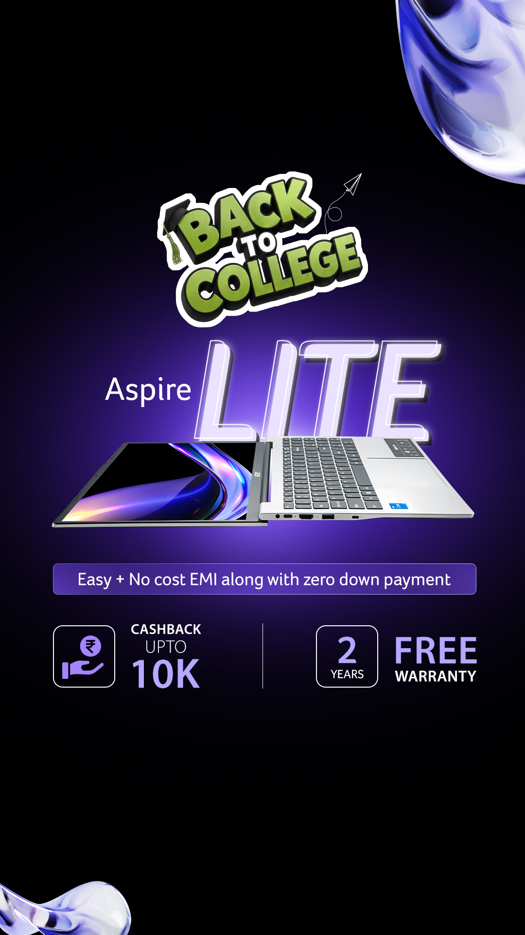Acer India Facebook ad