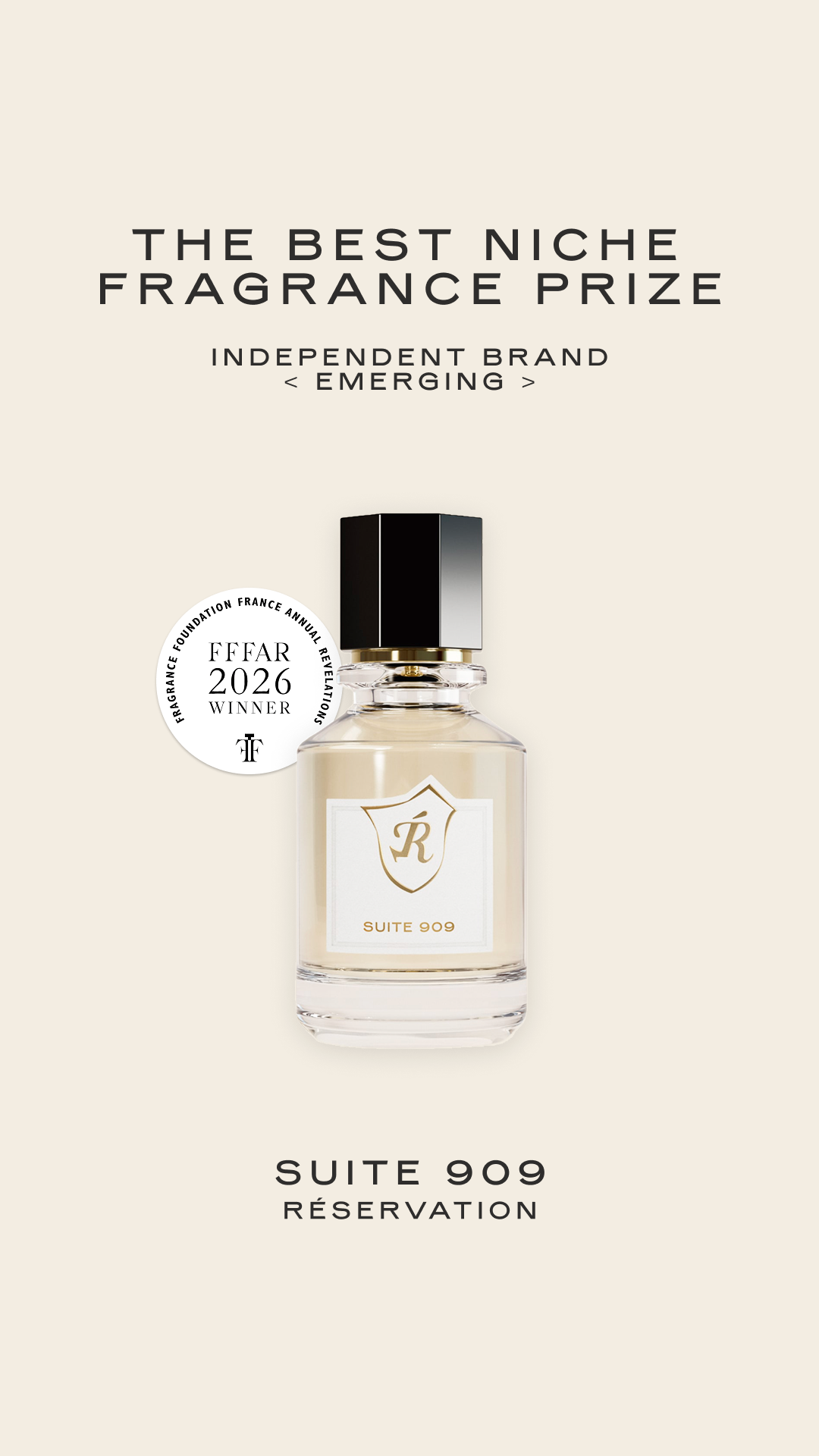 Réservation Parfums Facebook ad from Jul 8, 2026
