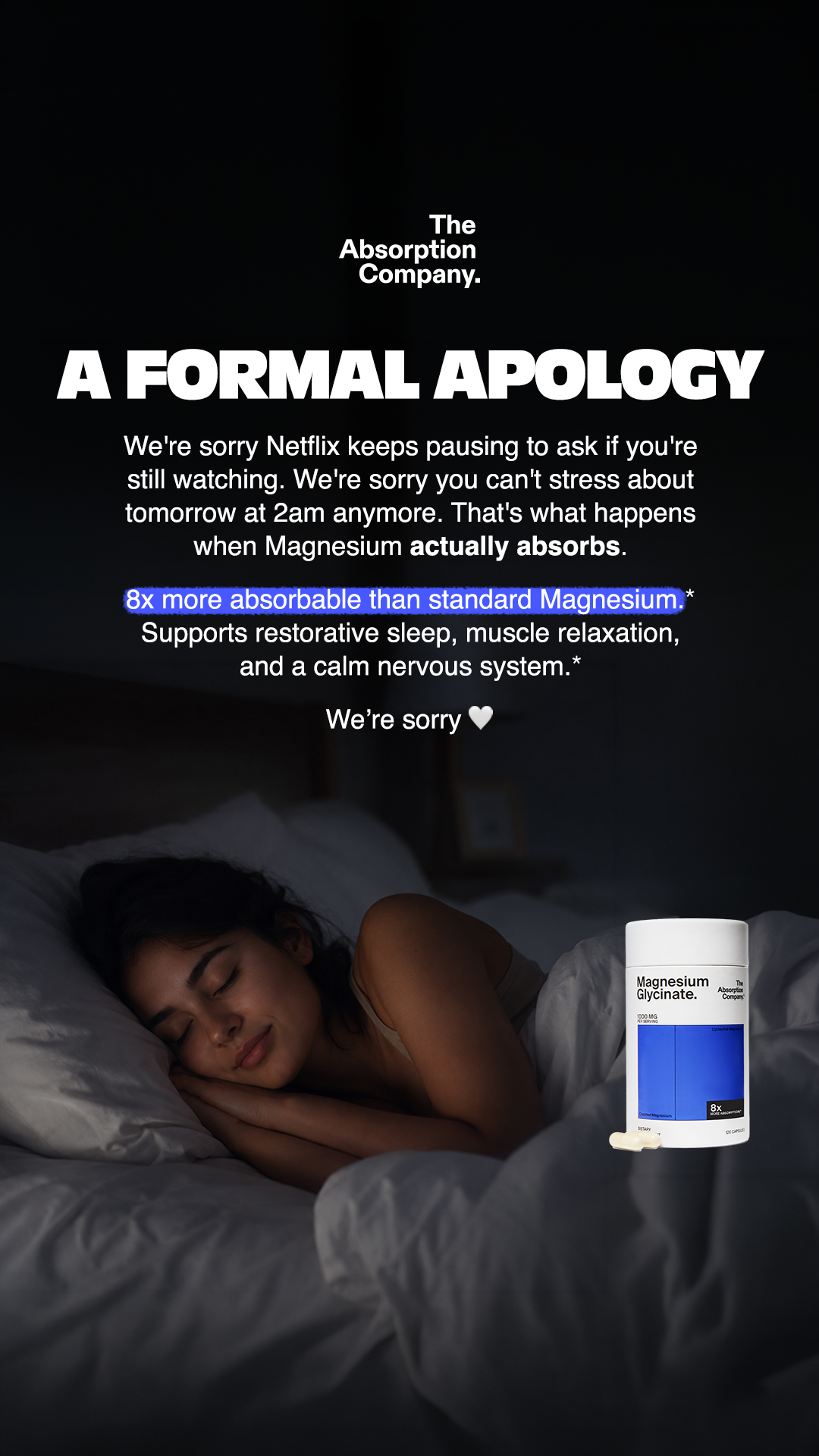 The Absorption Company Facebook ad