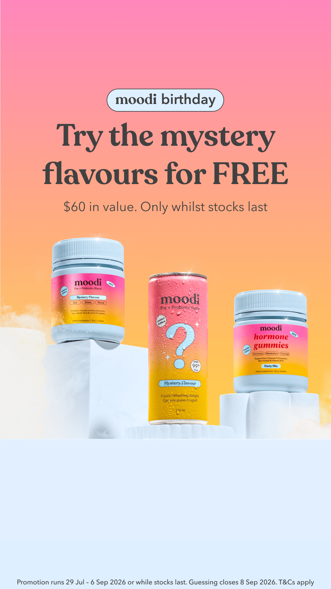 Moodi Facebook ad
