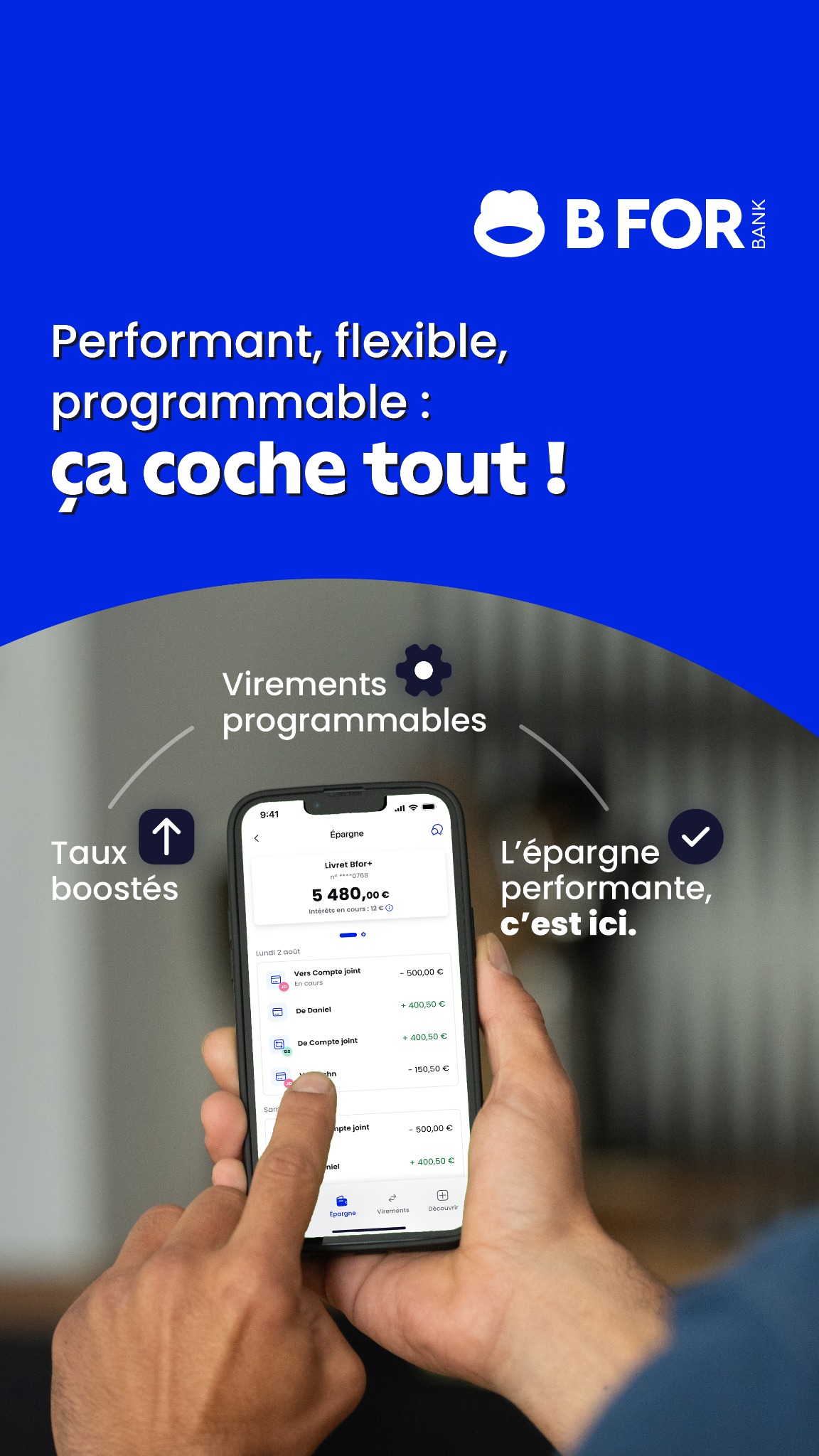 BforBank Facebook ad