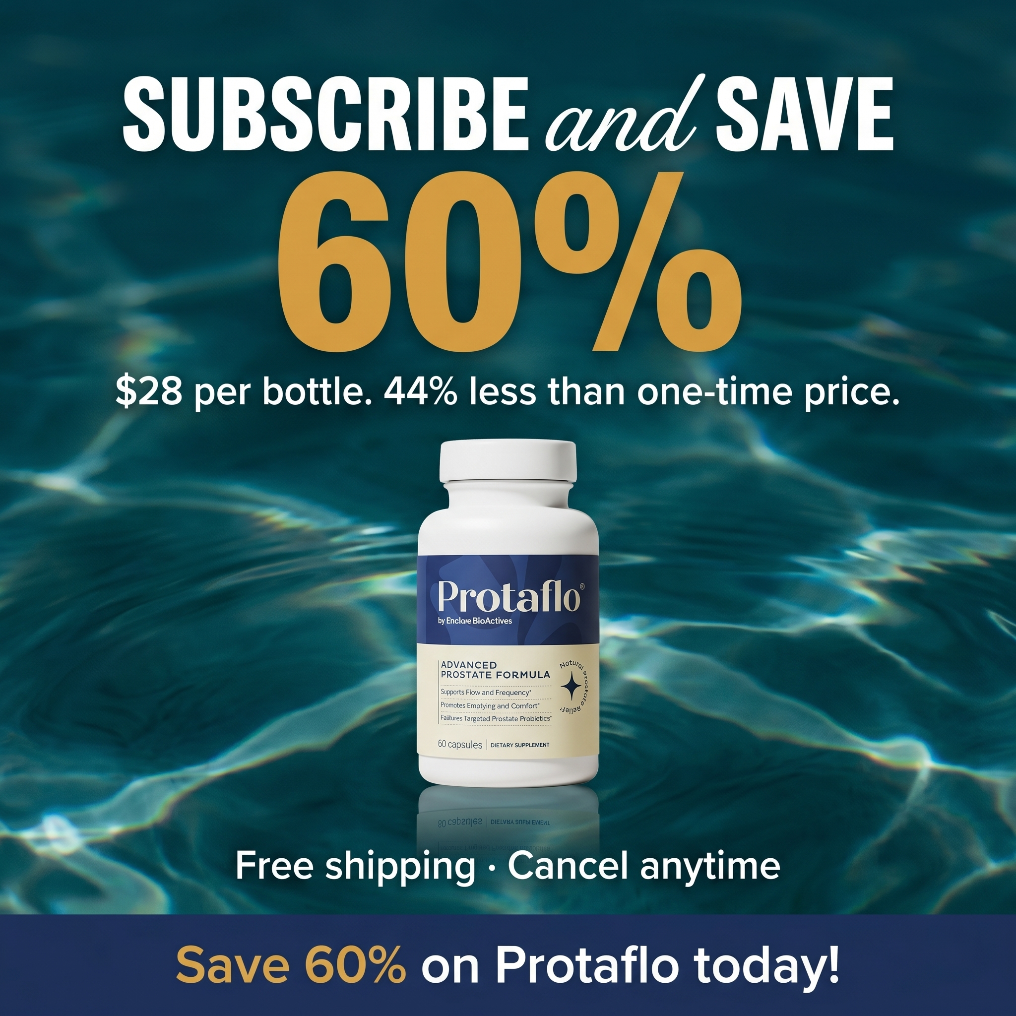 Protaflo Facebook ad