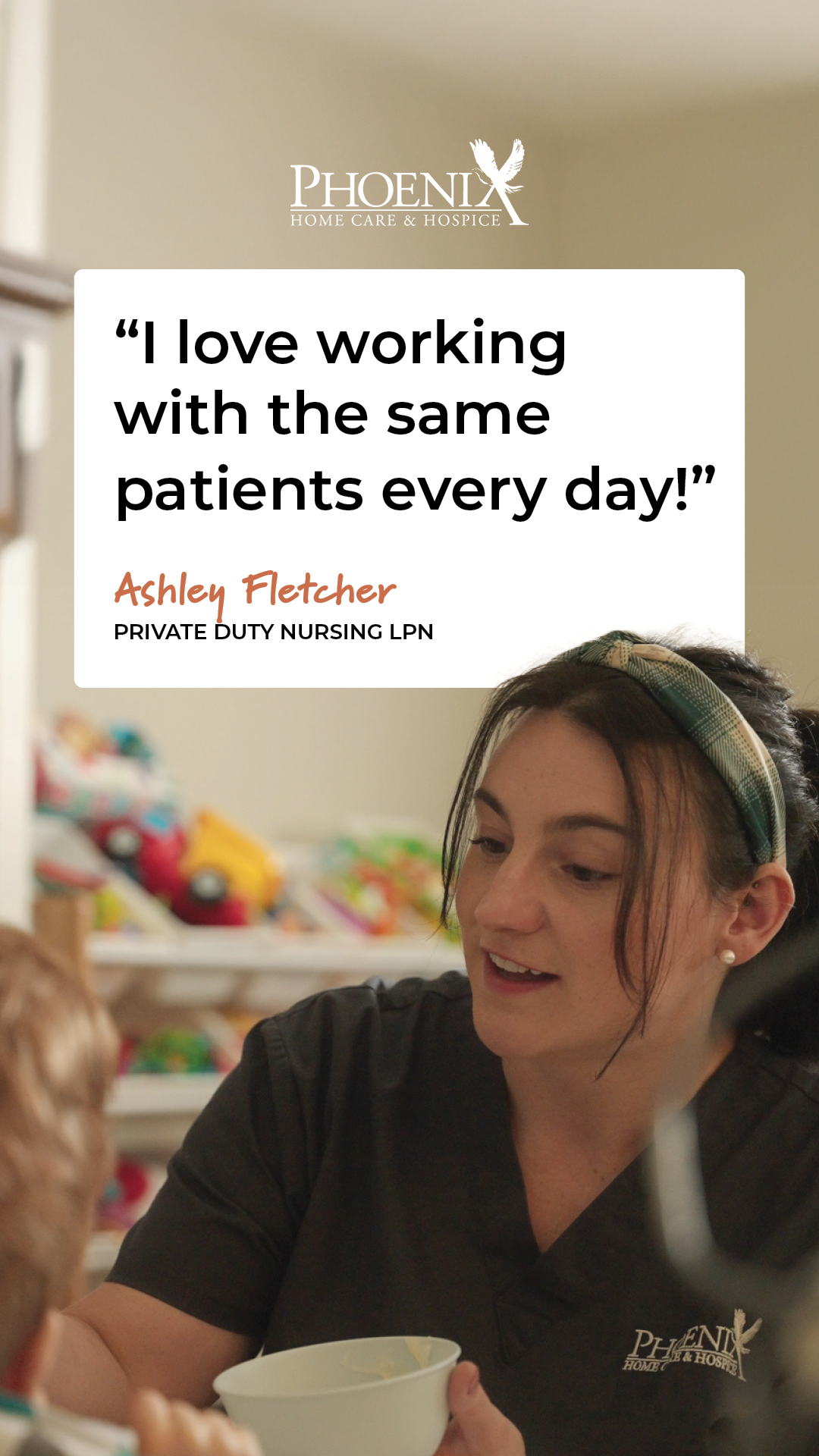 Phoenix Home Care & Hospice Careers Facebook ad from Apr 18, 2025
