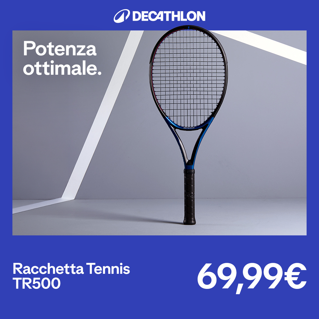 Decathlon Italia Facebook ad: Racchetta Tennis