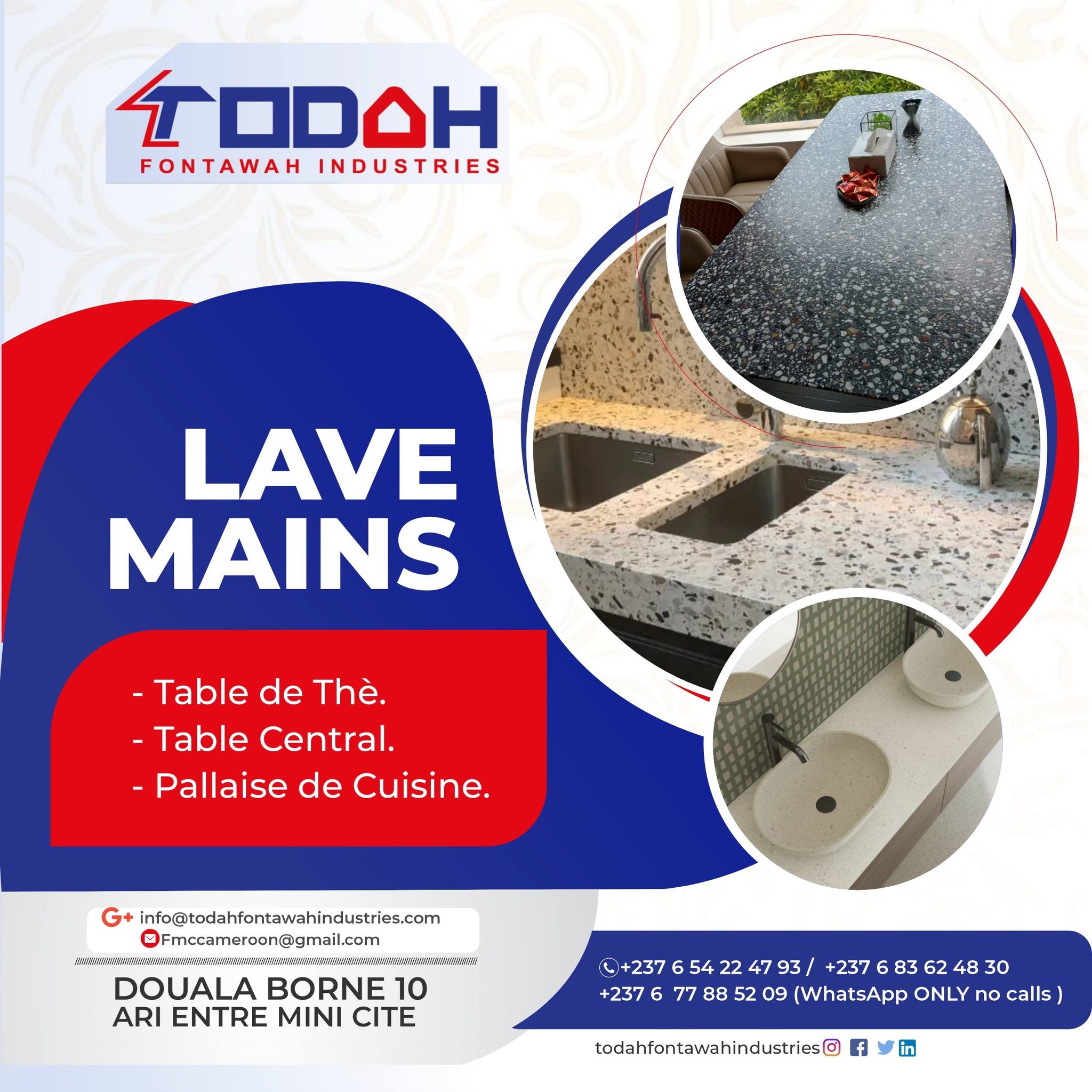 Fontawah Industries Facebook ad: **THE TODAH CONCEPT, 2026 KICK OFF**