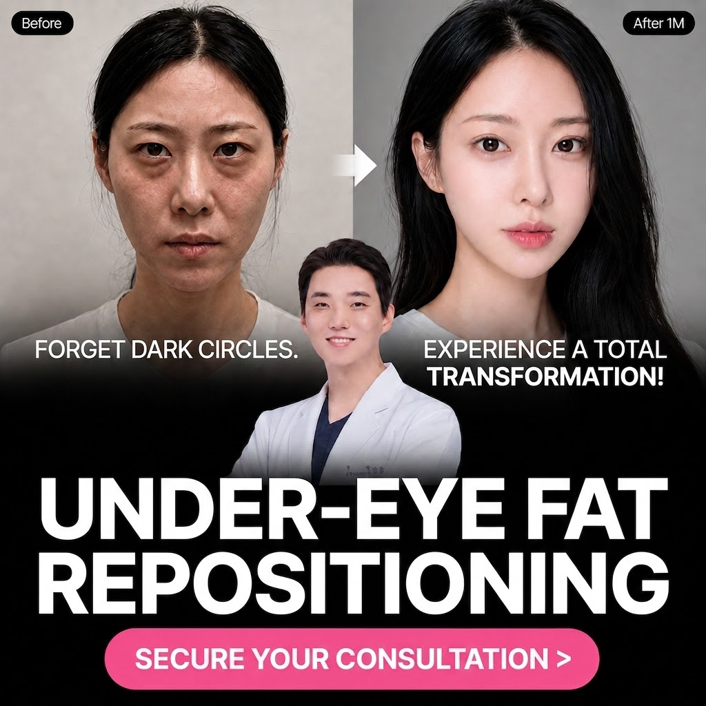 AVA Plastic Surgery Facebook ad: Under-Eye Fat Repositioning · in English