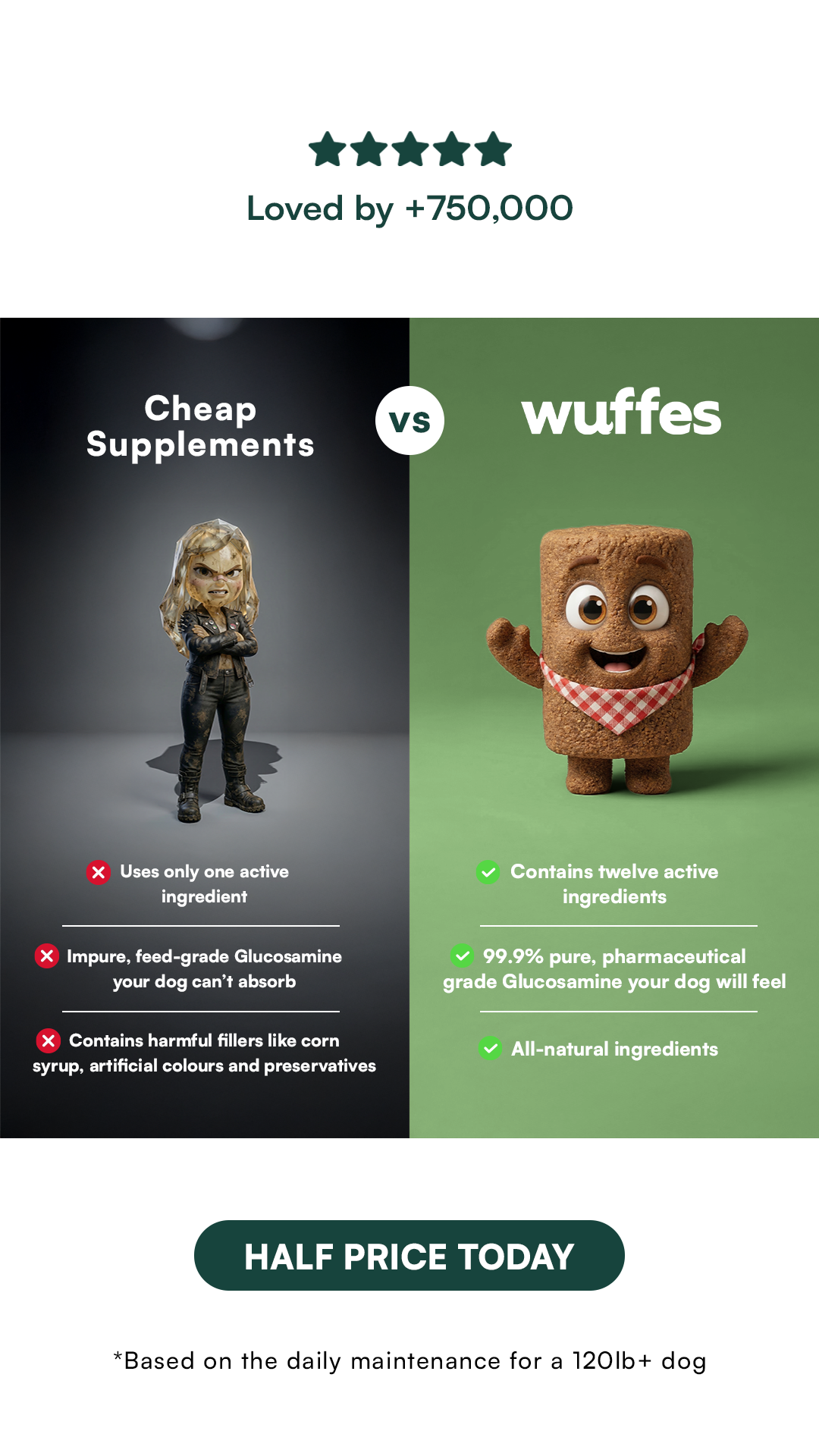 Wuffes Facebook ad