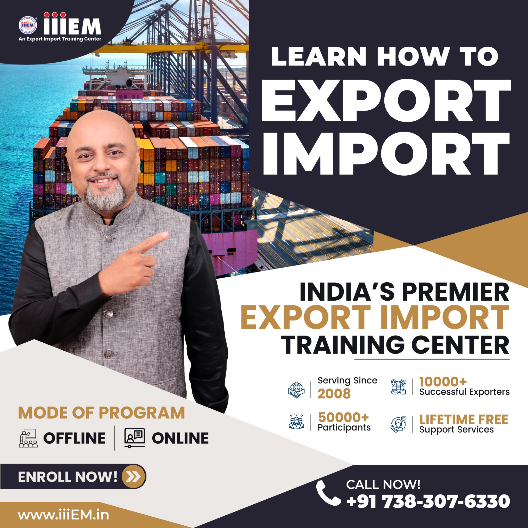 iiiEM - International Institute of Import & Export Management Facebook ad