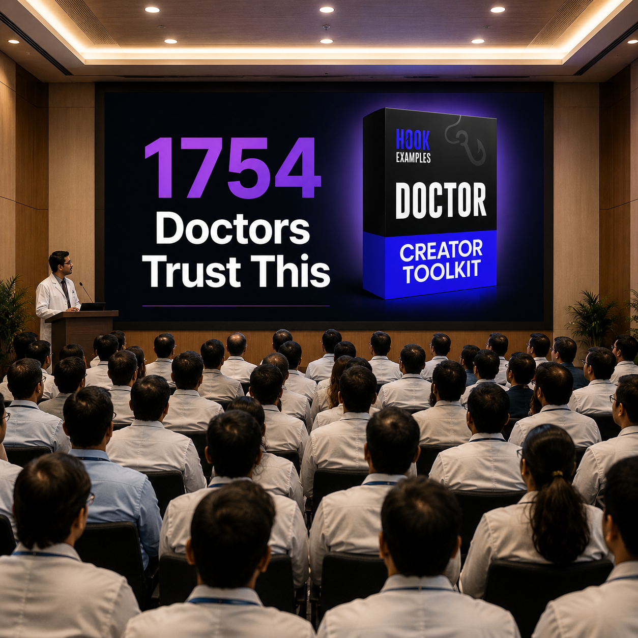 Hook Examples Facebook ad: Get Patients from Reels