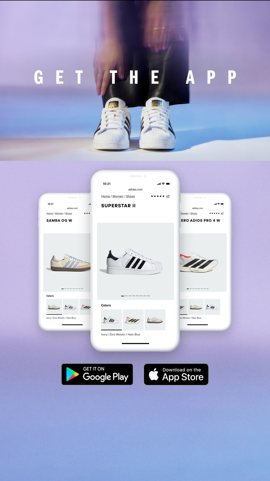 adidas Facebook ad
