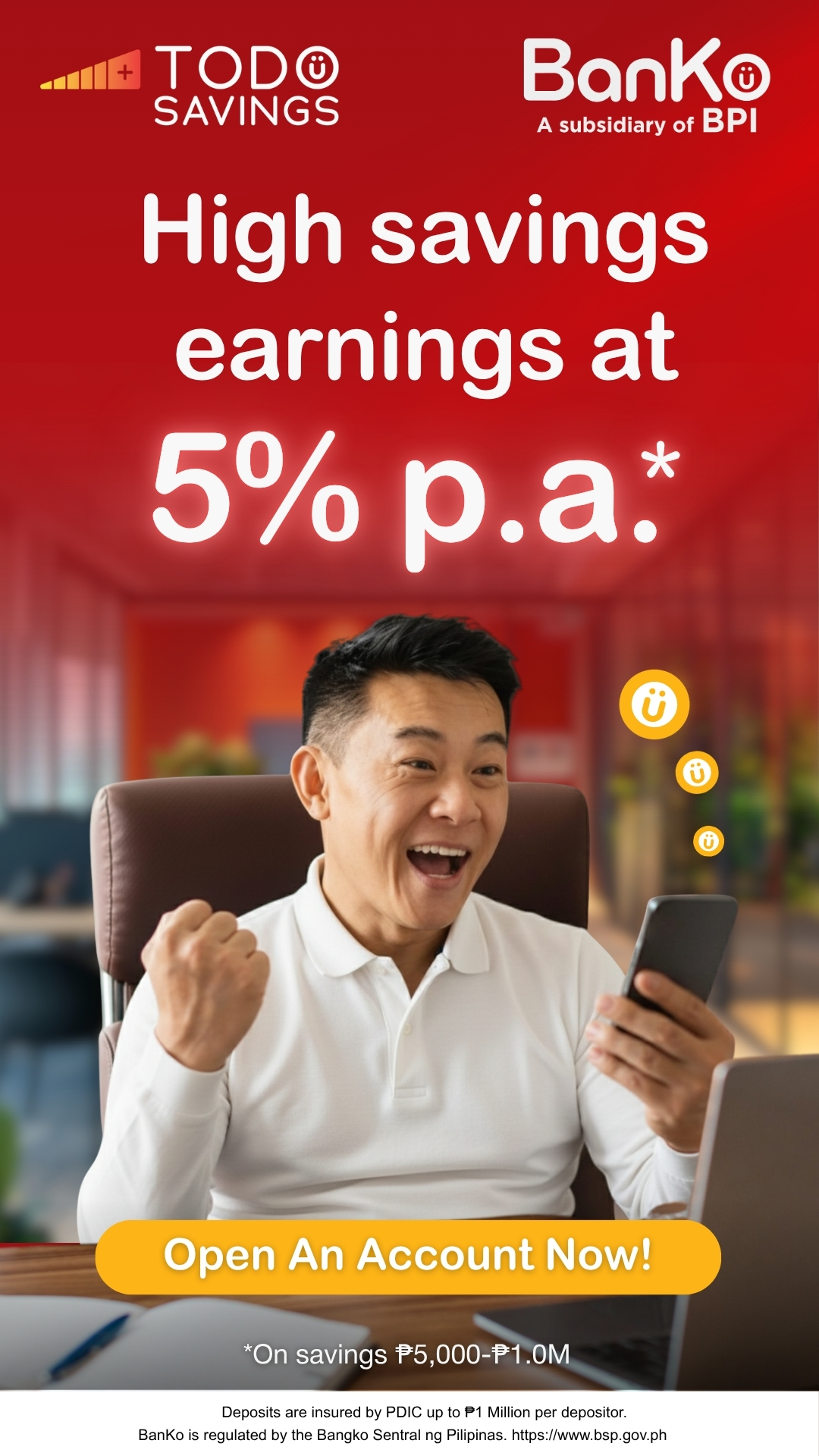 BPI Direct BanKo Facebook ad