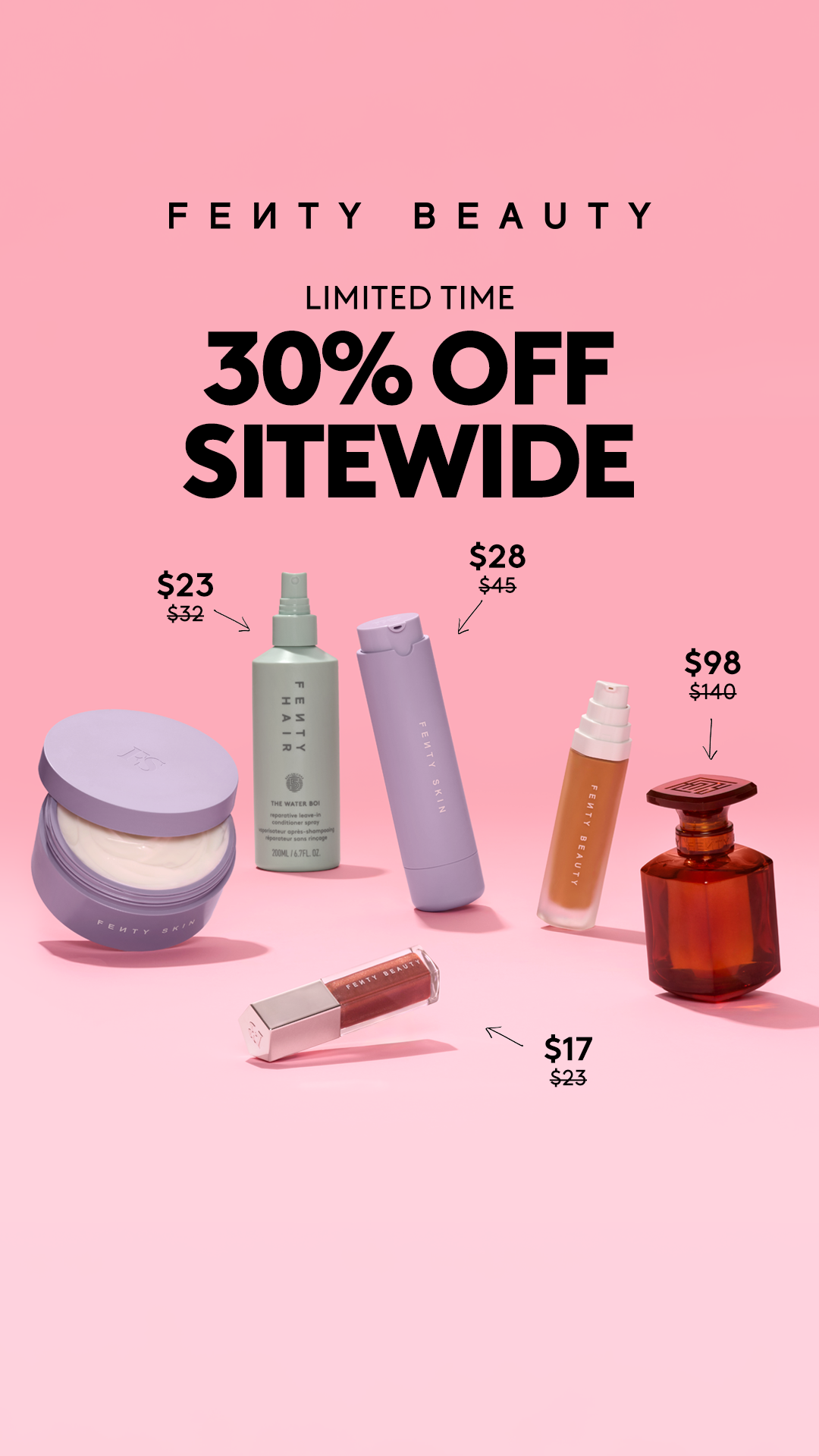 fentybeauty Facebook ad