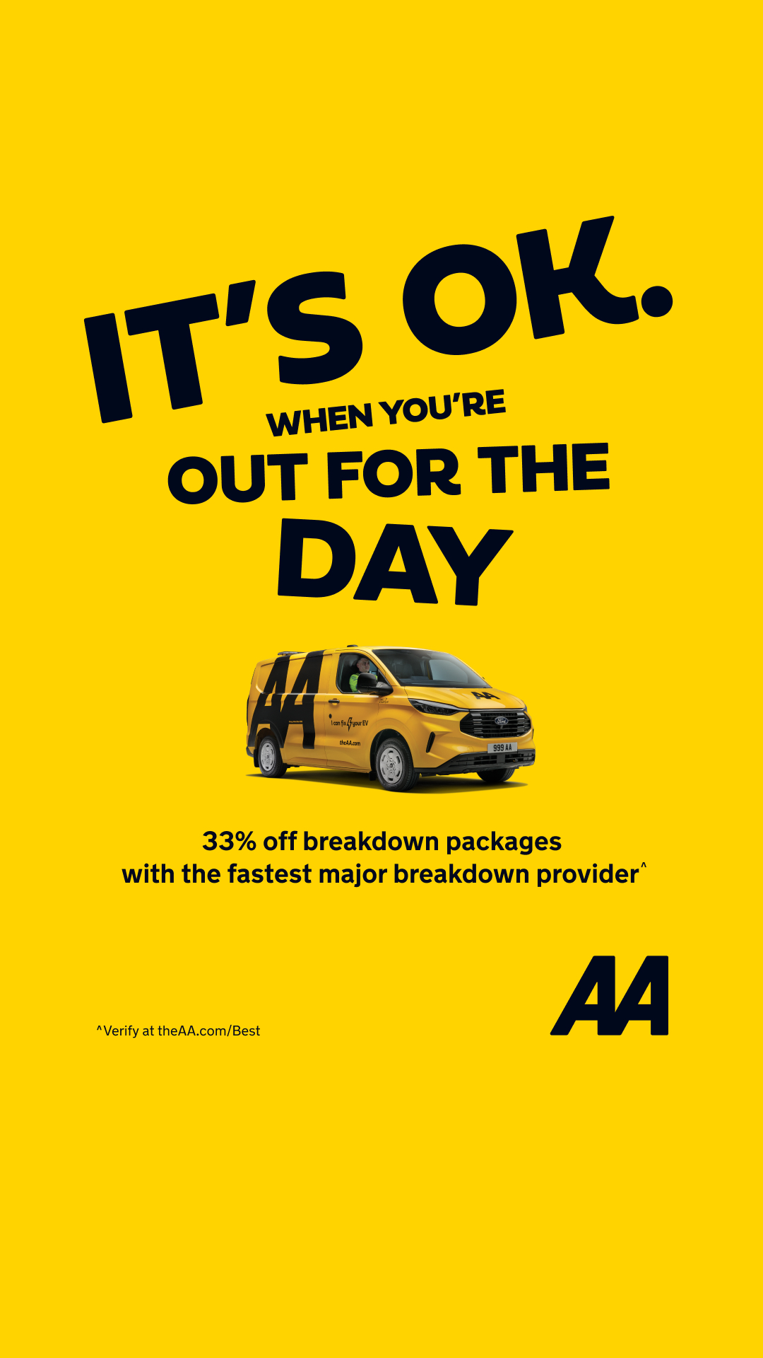 The AA UK Facebook ad