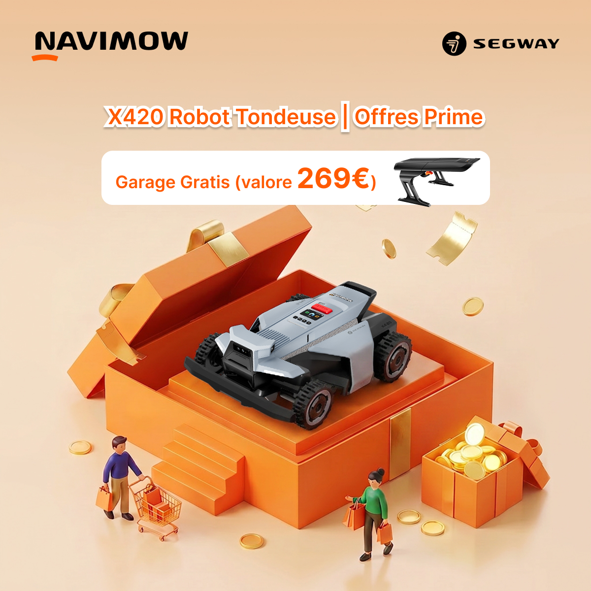 Segway Navimow FR Facebook ad