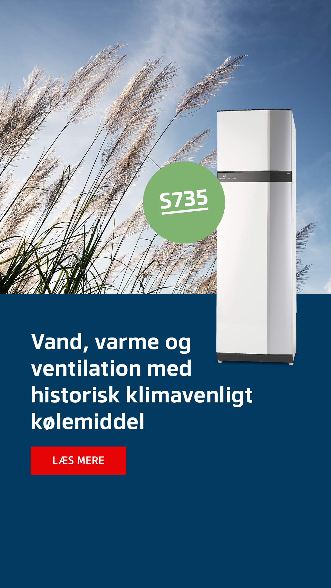 Vølund Varmeteknik A/S Facebook ad from Aug 26, 2024