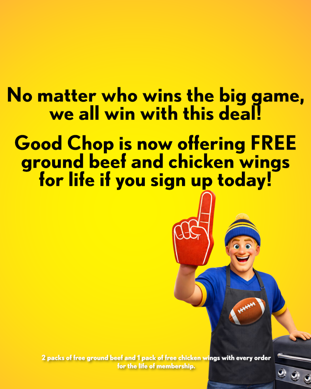 GoodChop Facebook ad