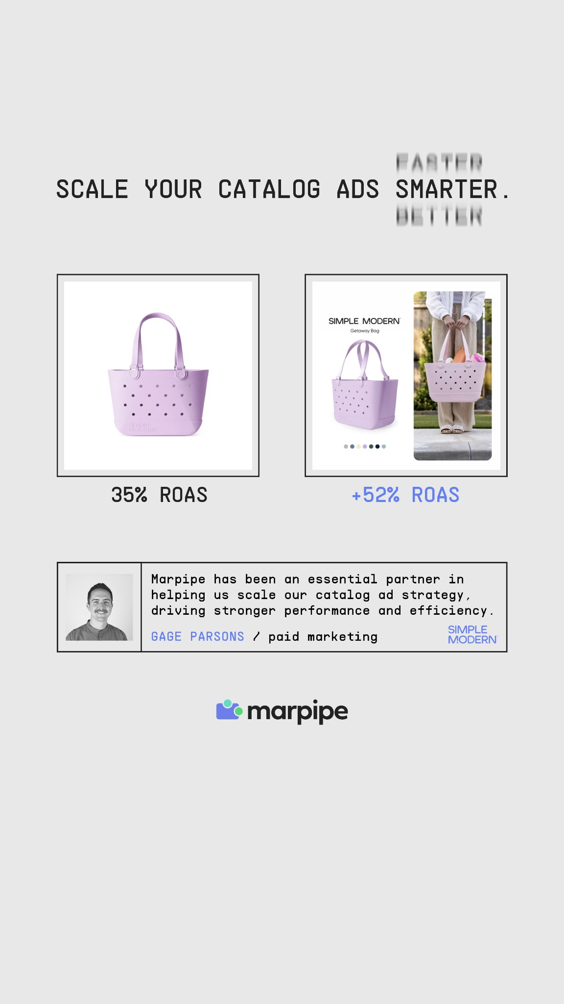 Marpipe Facebook ad