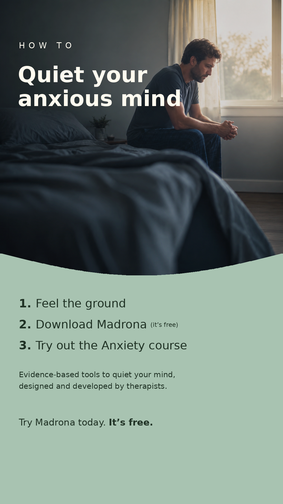 Madrona Meditation Facebook ad