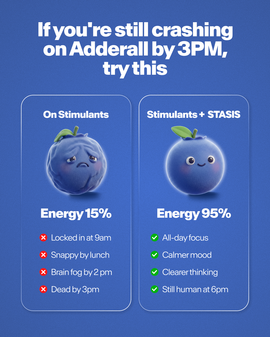 Stasis Facebook ad