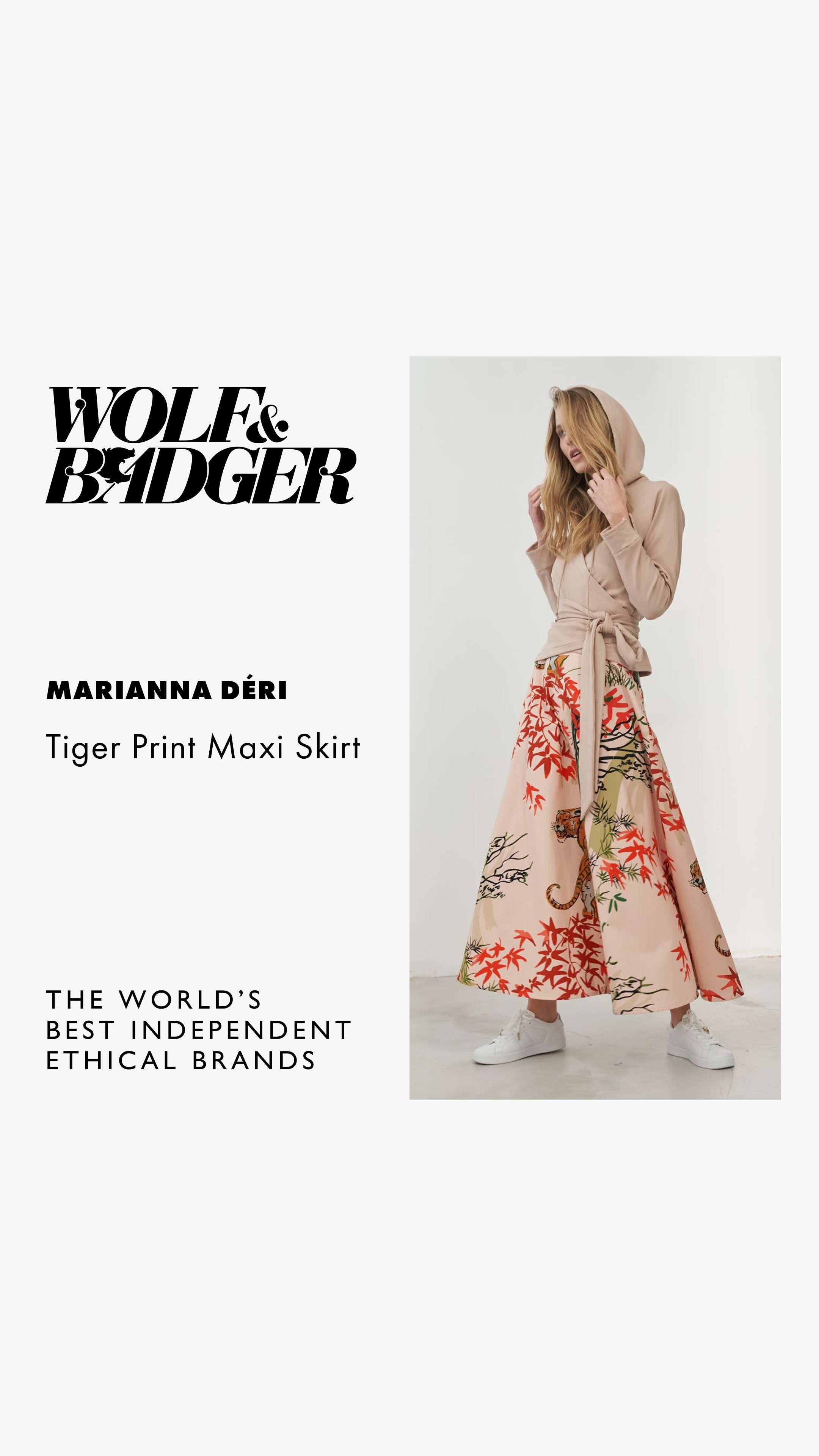 Wolf & Badger Facebook ad