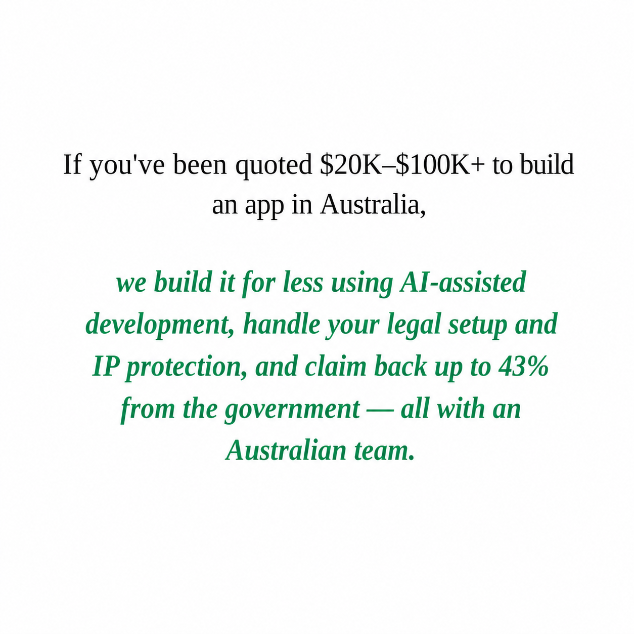 Andy Taleb - AW Labs Facebook ad