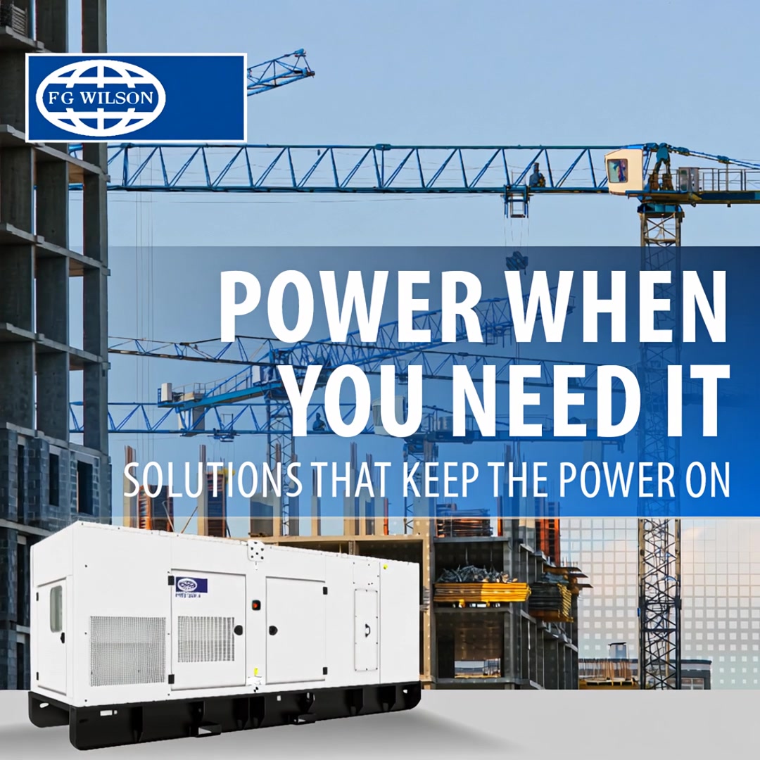 FG Wilson Generator Sets Facebook ad