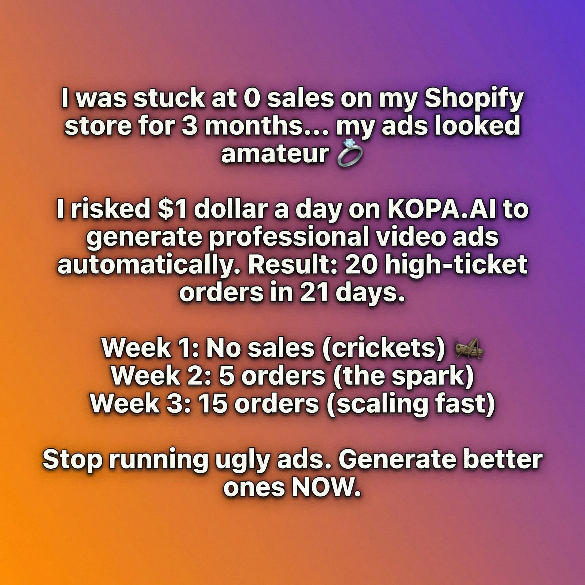AI tools Facebook ad