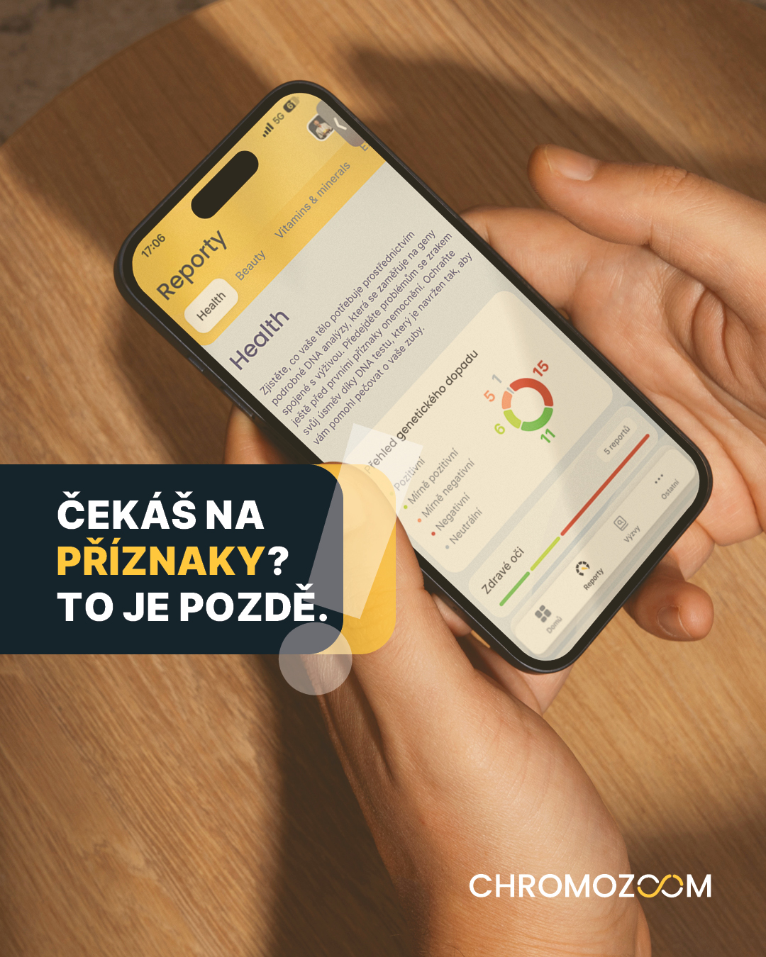 Chromozoom.cz Facebook ad