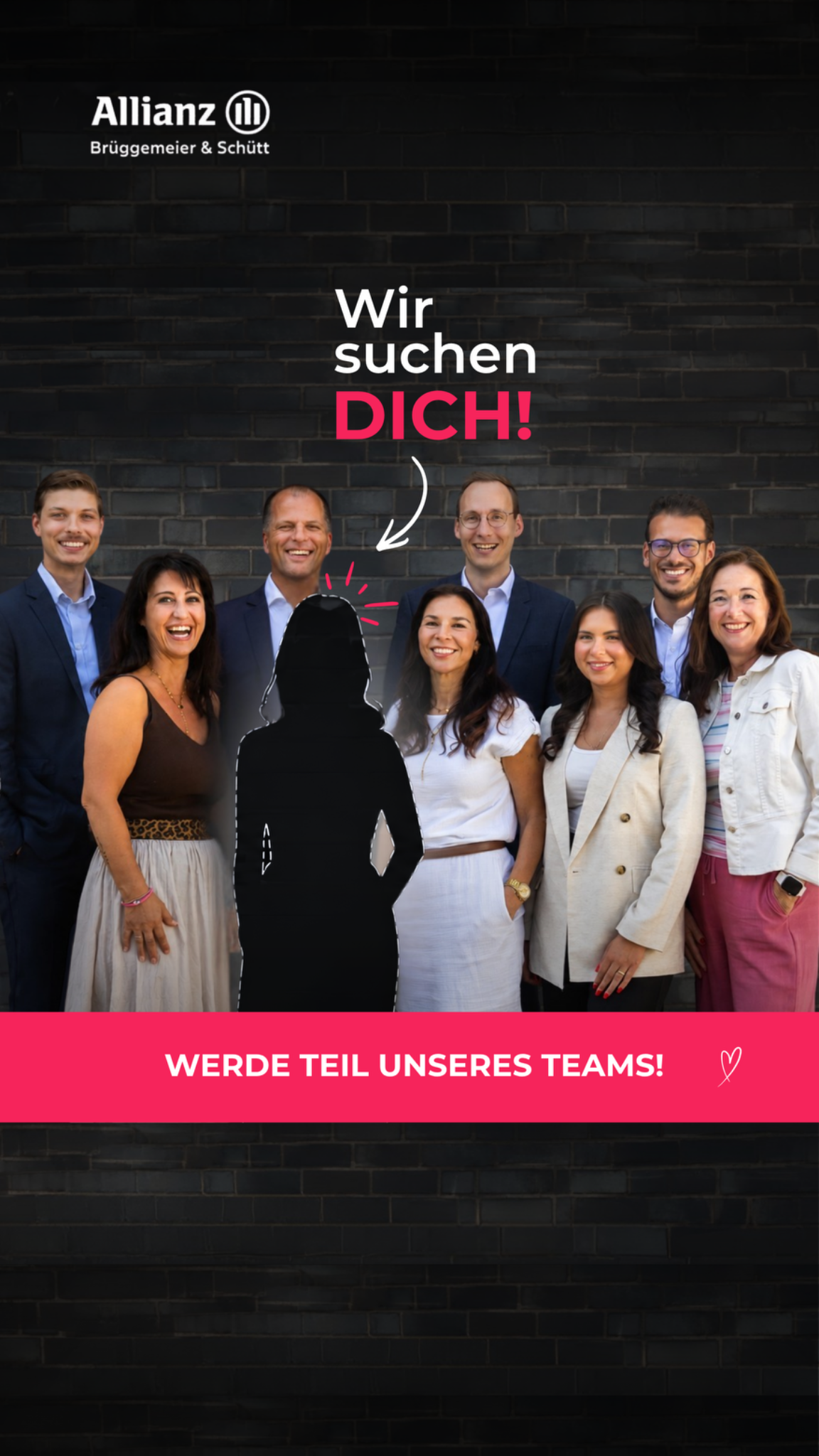 Allianz Brüggemeier & Schütt OHG Facebook ad: Werde Teil unseres Teams!