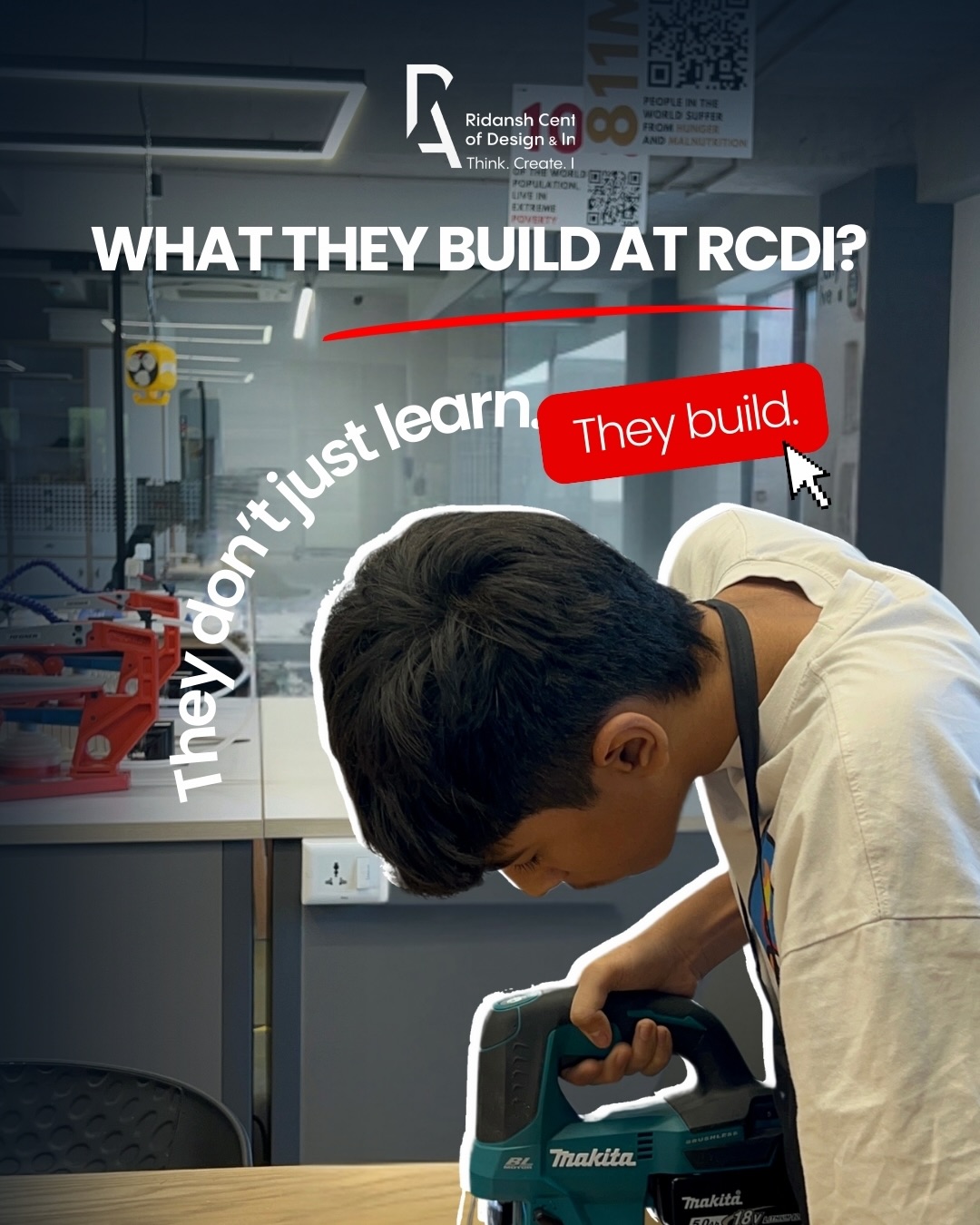 Ridansh Centre of Design & Innovation Facebook ad