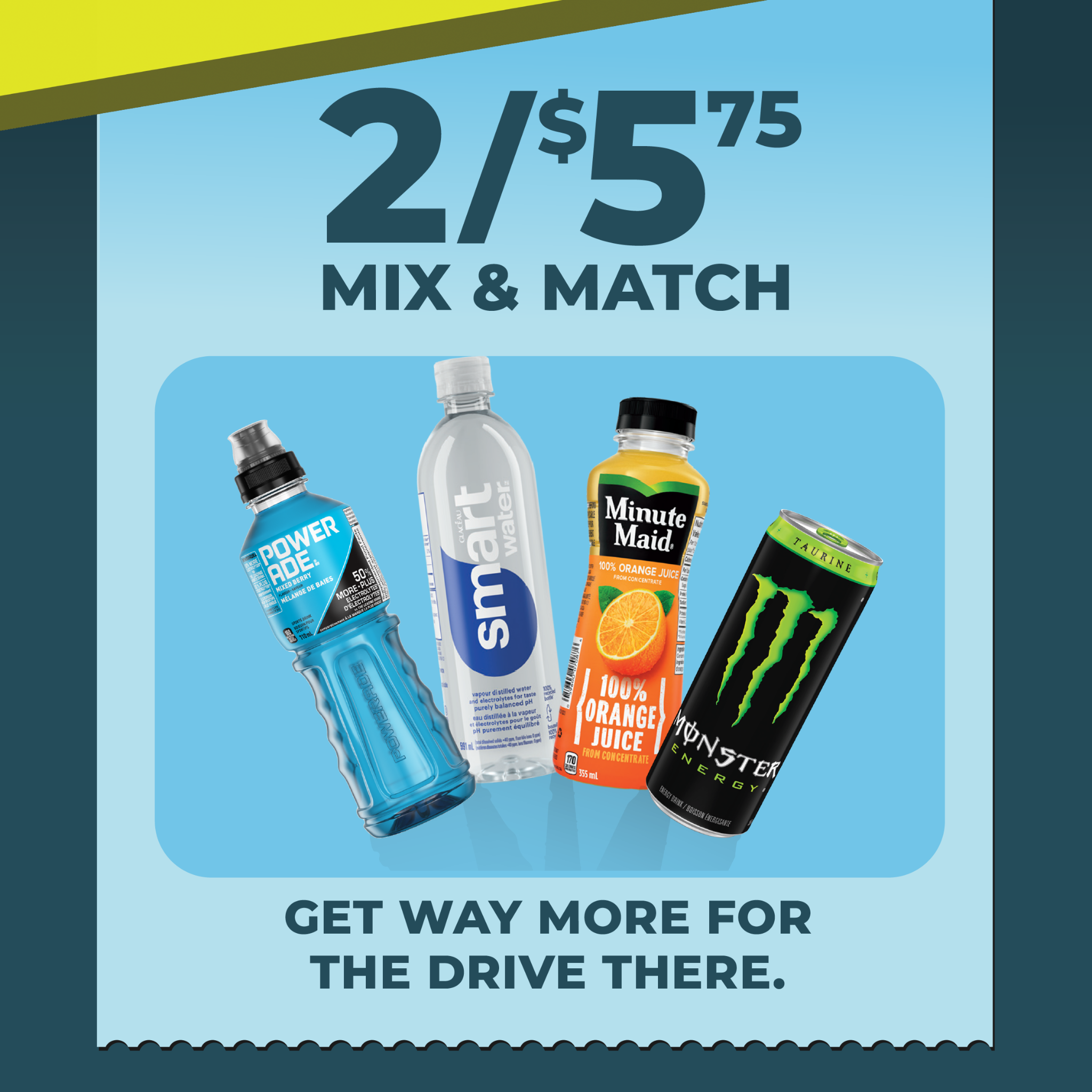 Waypoint Convenience Facebook ad: Get way more of your favourites!