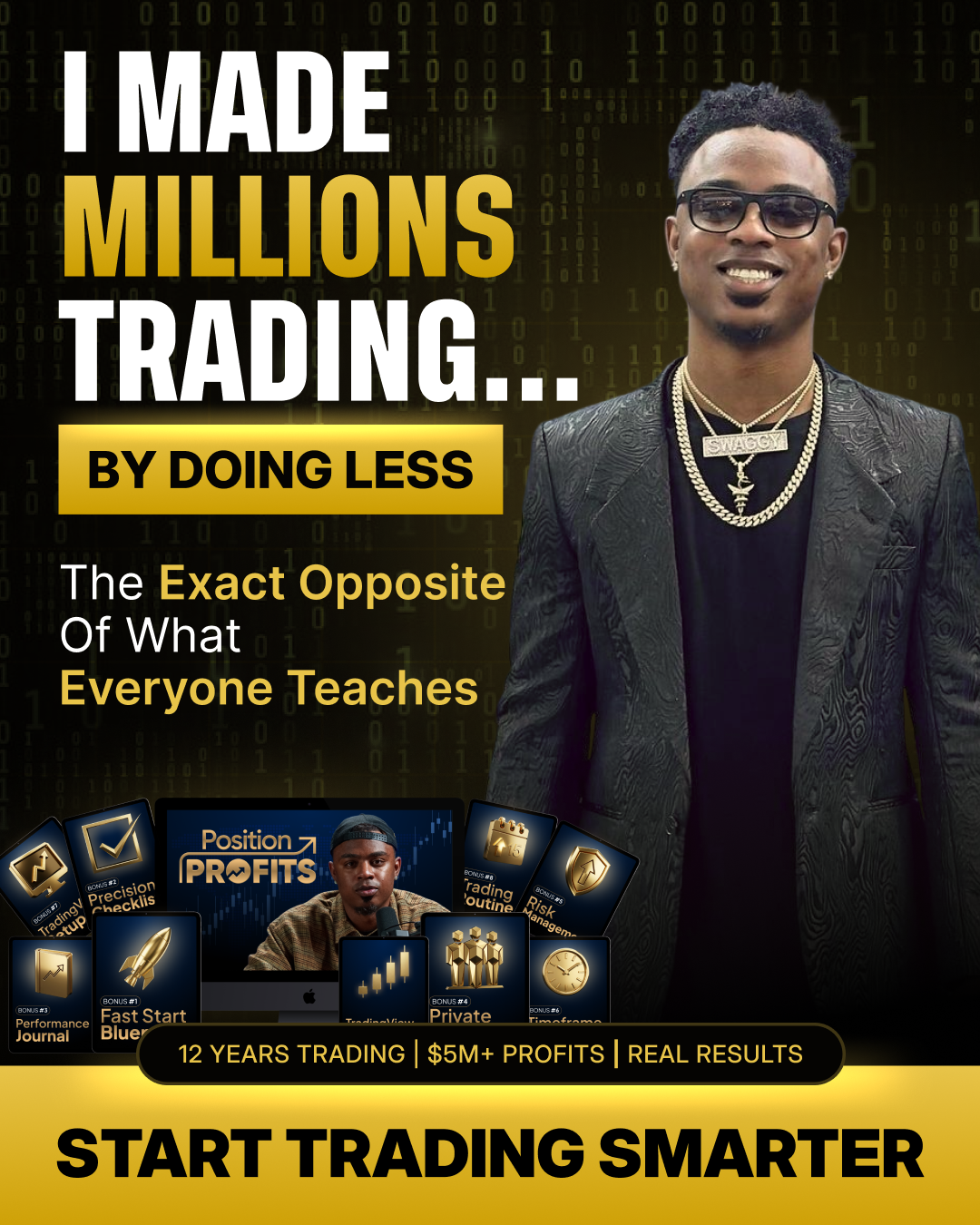 Chris Swaggy C Williams Facebook ad: $6,500 to $460k~ in 3 months. I changed 1 thing.
