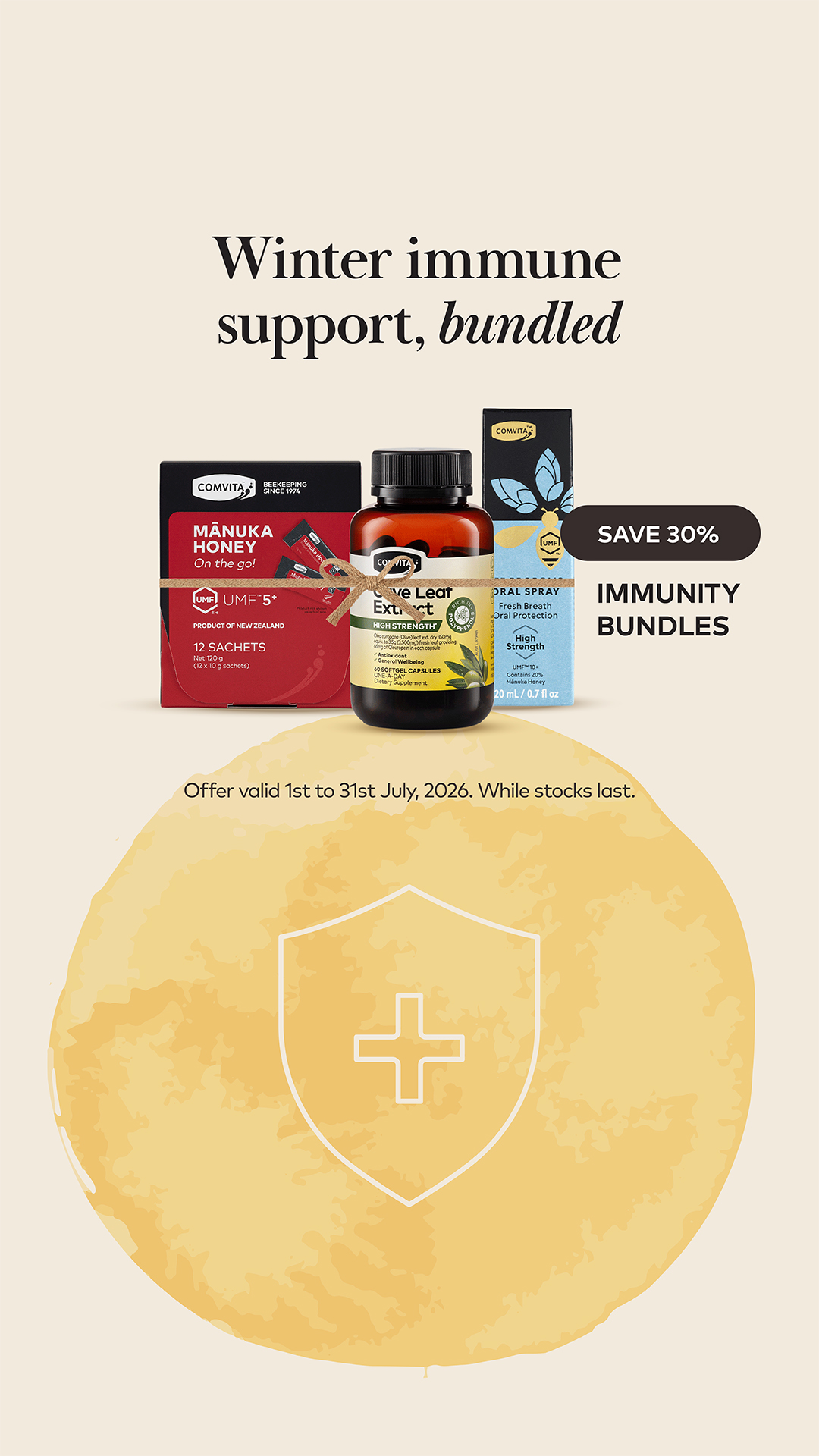 Comvita New Zealand Facebook ad