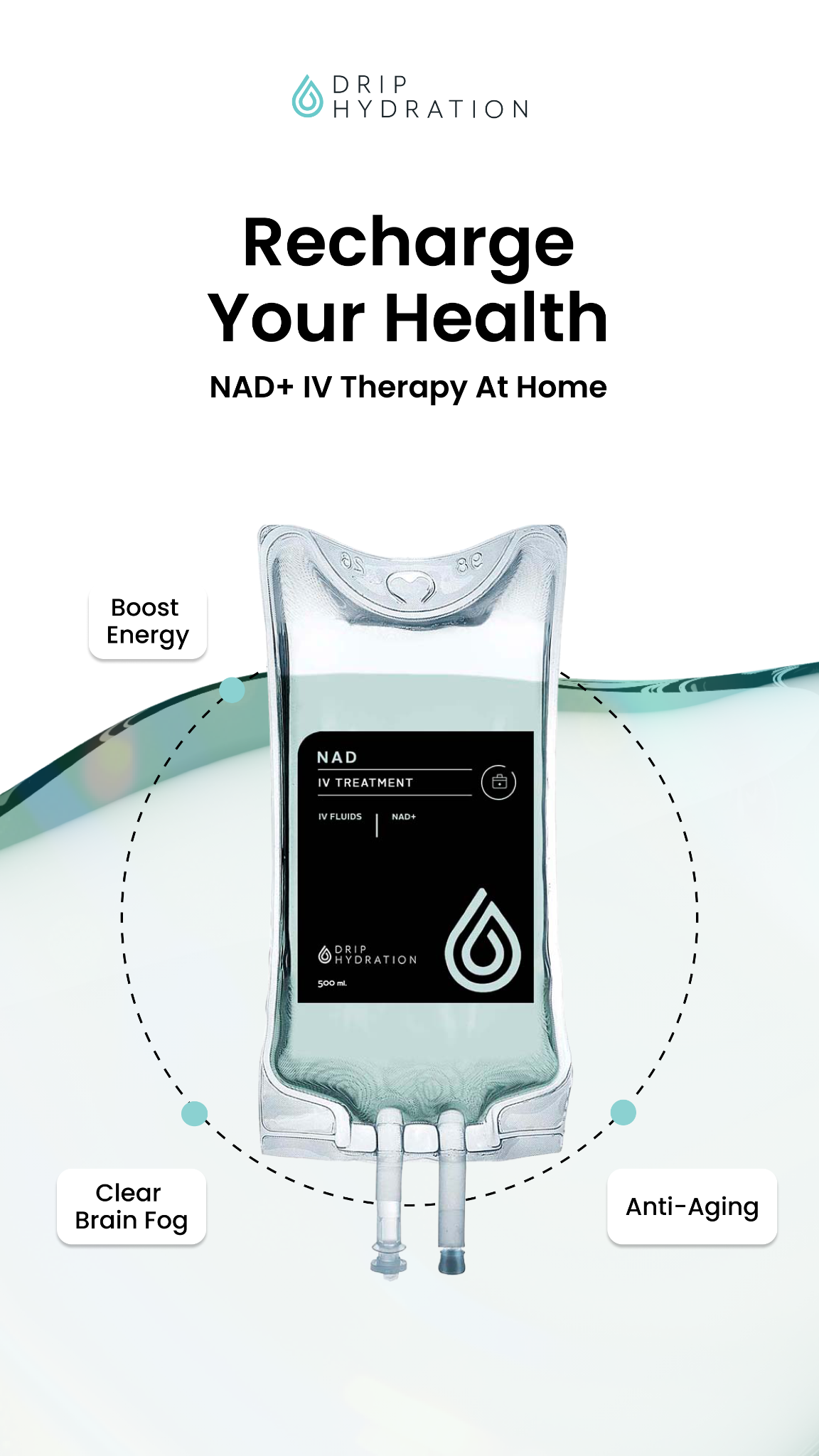Drip Hydration Facebook ad