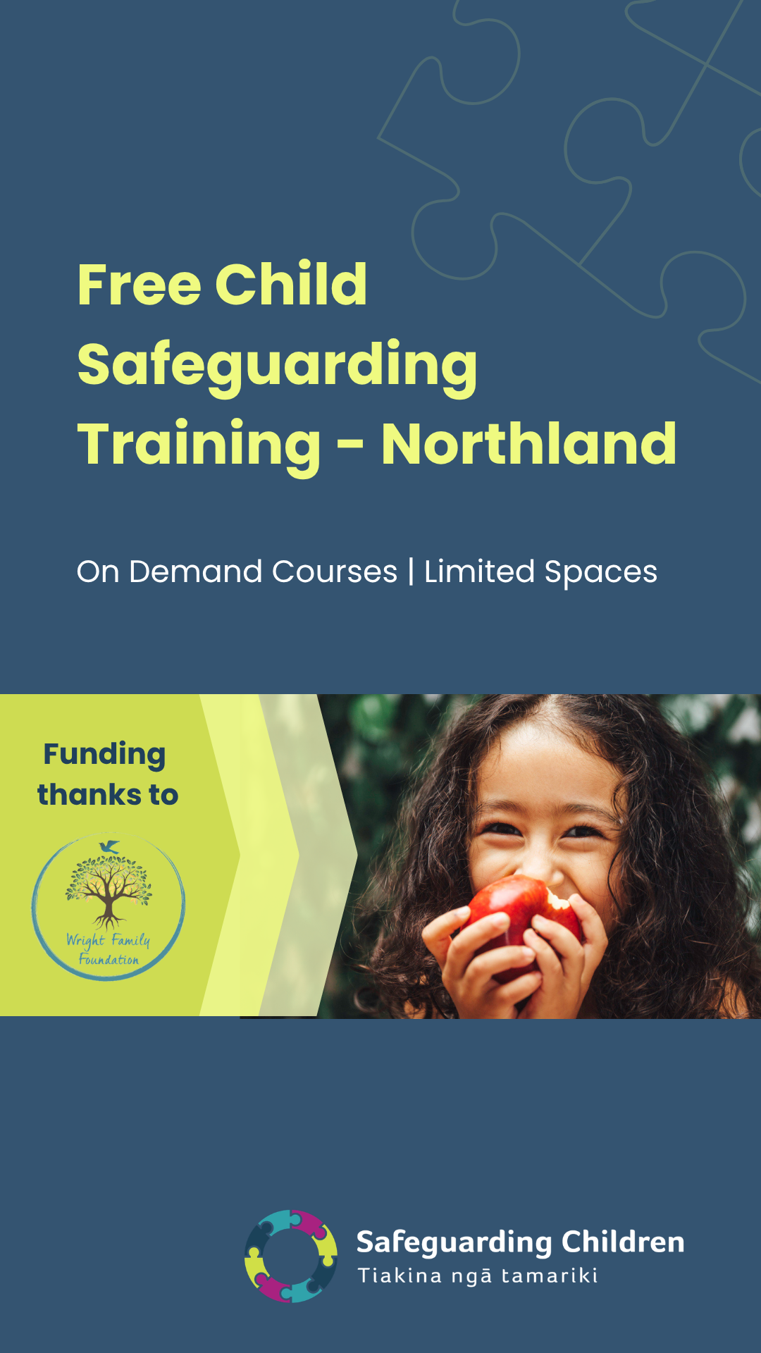 Safeguarding Children New Zealand Facebook ad from Mar 25, 2026